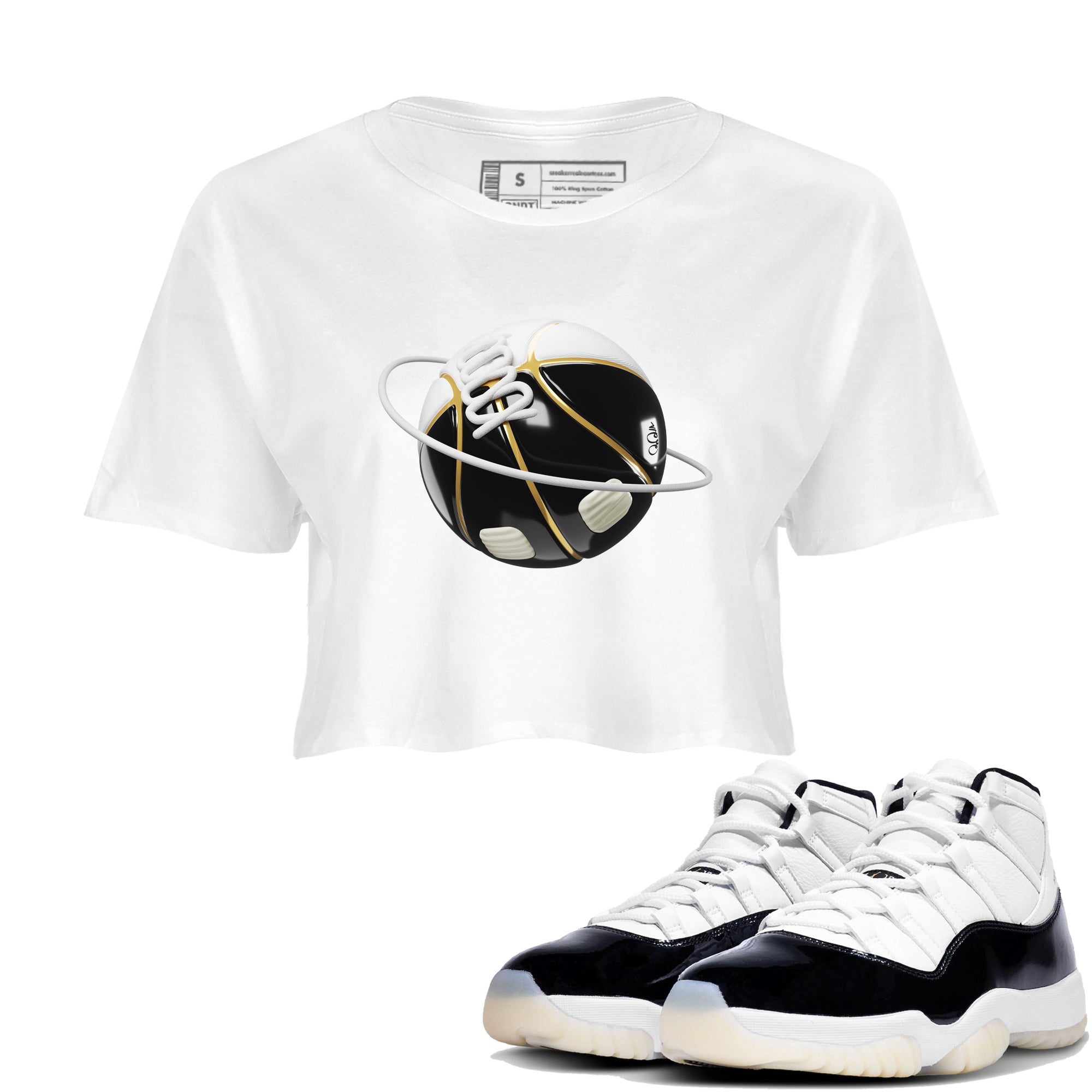 Basketball Planet snkmatch Women's Top - Air Jordan 11 Gratitude