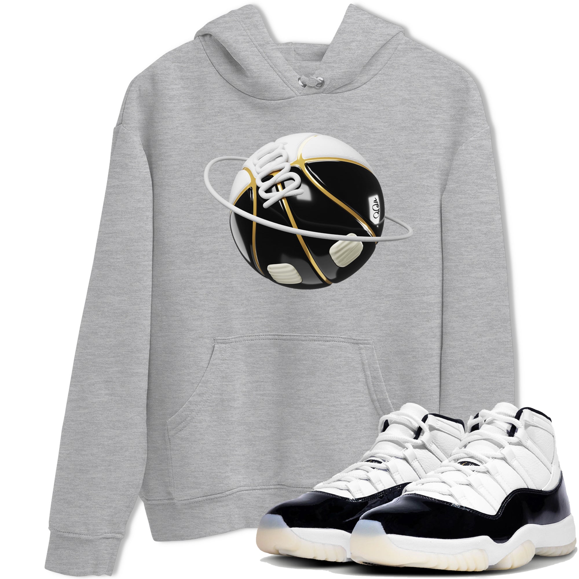 Basketball Planet snkmatch Tee - Air Jordan 11 Gratitude