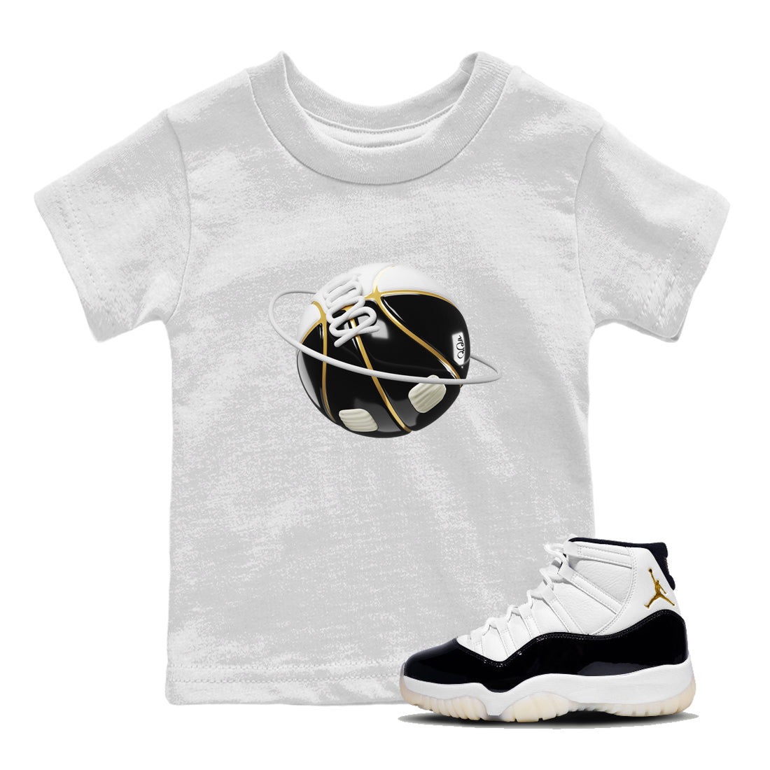 Basketball Planet snkmatch Tee Kids - Air Jordan 11 Gratitude