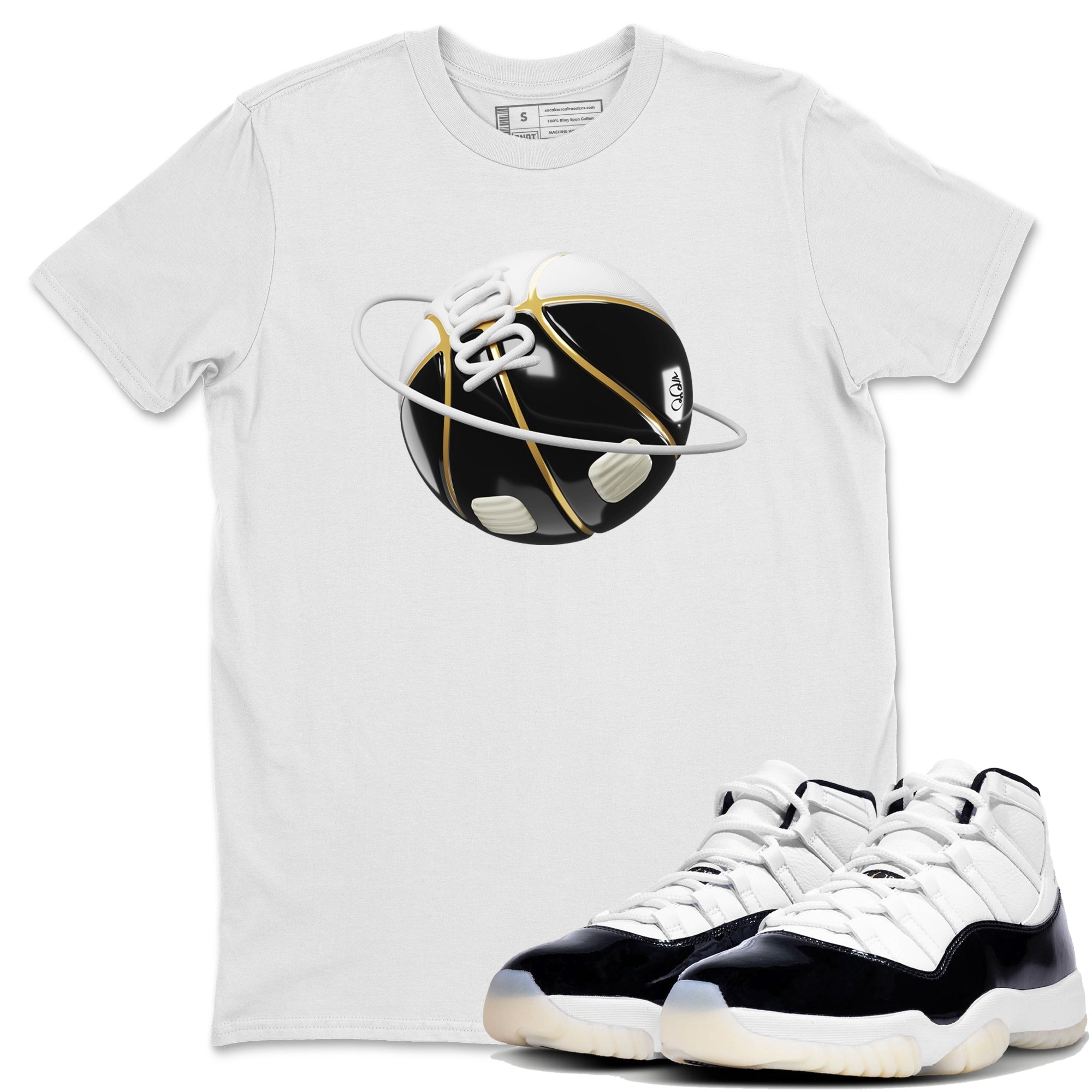 Basketball Planet snkmatch Tee - Air Jordan 11 Gratitude