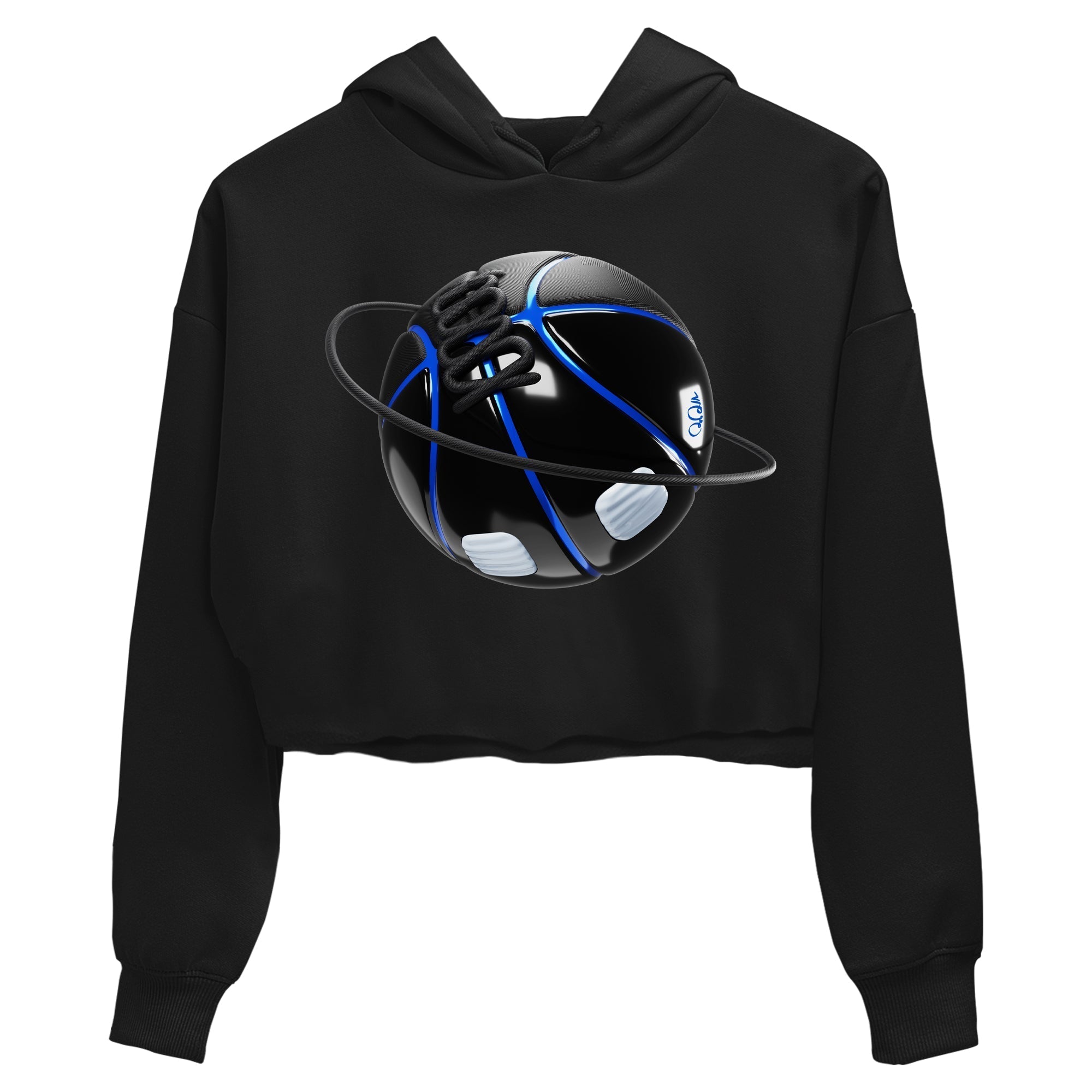 Basketball Planet snkmatch Women's Top - Air Jordan 11 Black and Varsity Royal