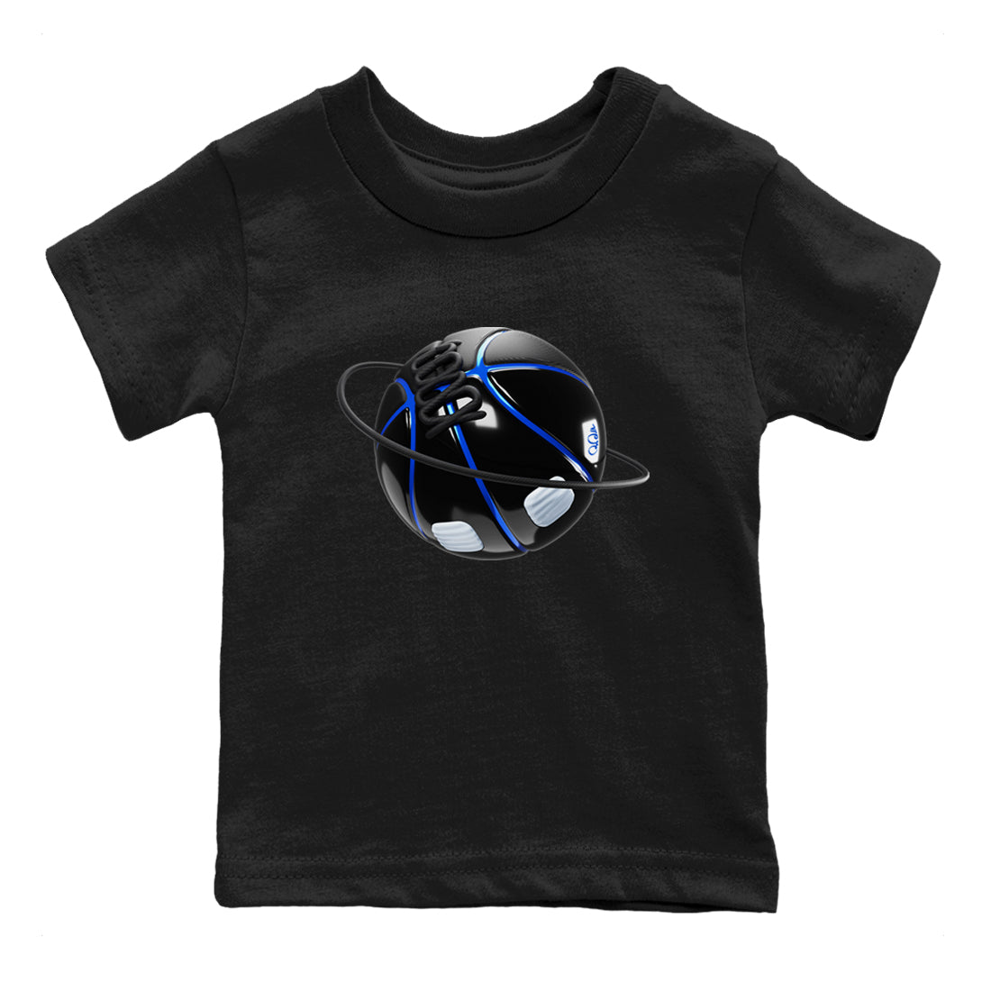 Basketball Planet snkmatch Tees Kids - Air Jordan 11 Black and Varsity Royal