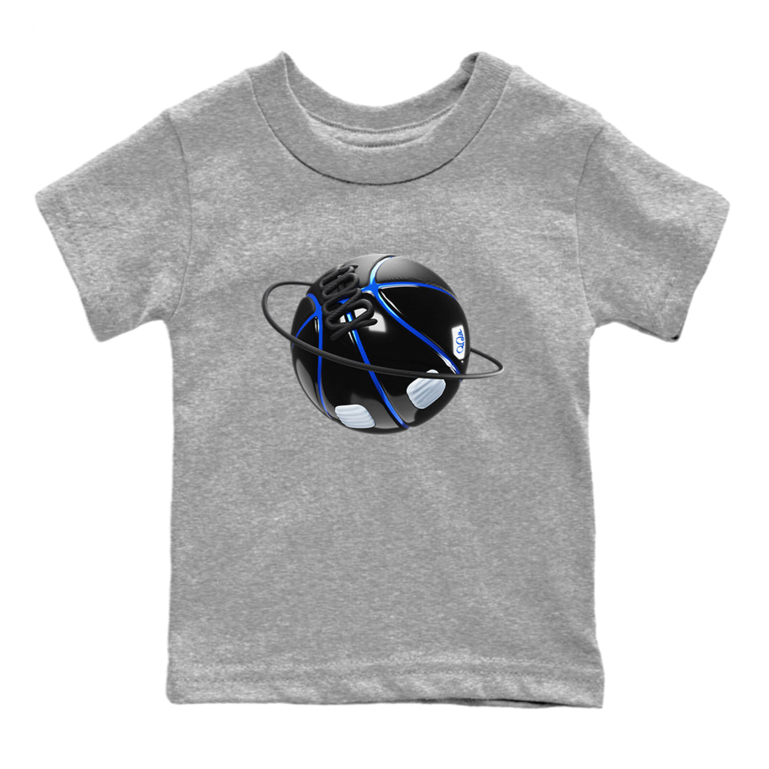 Basketball Planet snkmatch Tees Kids - Air Jordan 11 Black and Varsity Royal