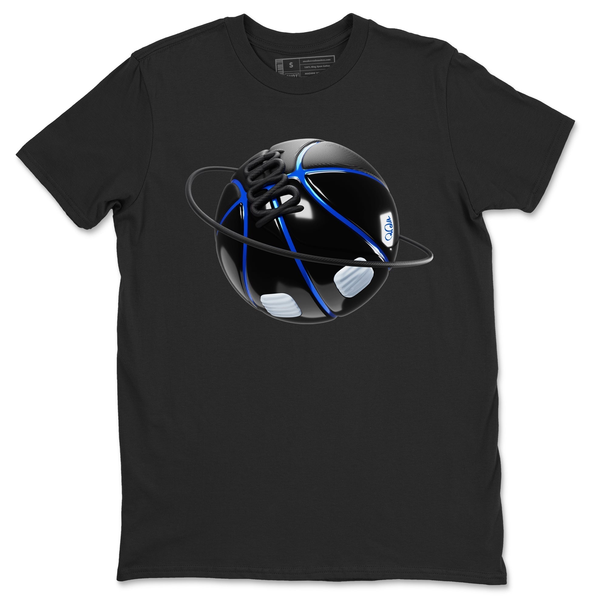 Basketball Planet snkmatch Tees - Air Jordan 11 Black and Varsity Royal