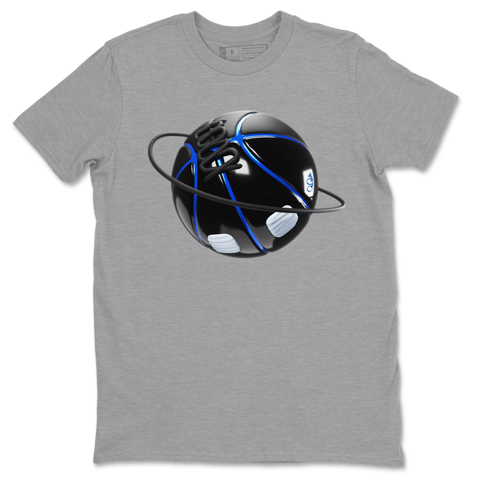 Basketball Planet snkmatch Tees - Air Jordan 11 Black and Varsity Royal