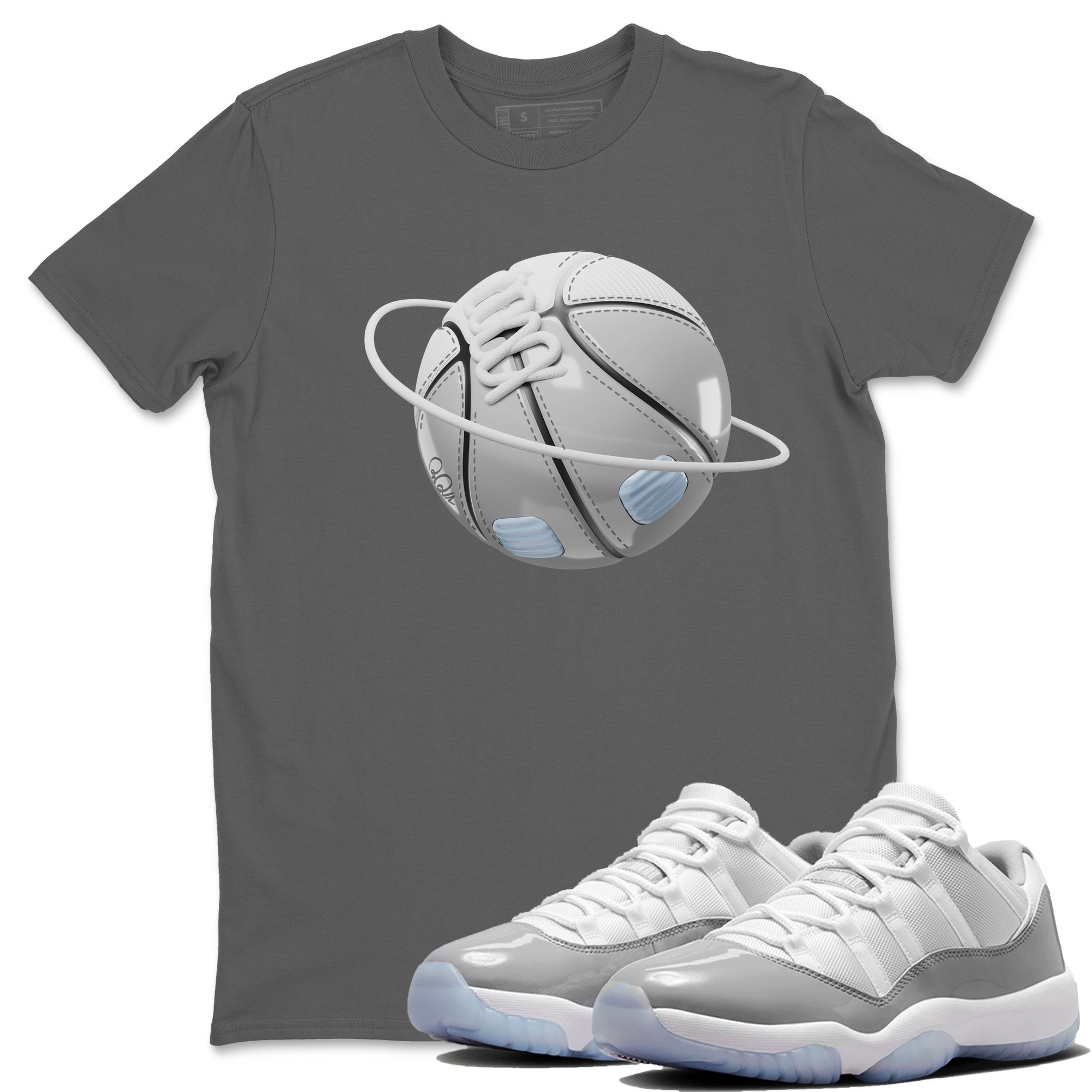 Basketball Planet Unisex Tops - Air Jordan 11 White Cement