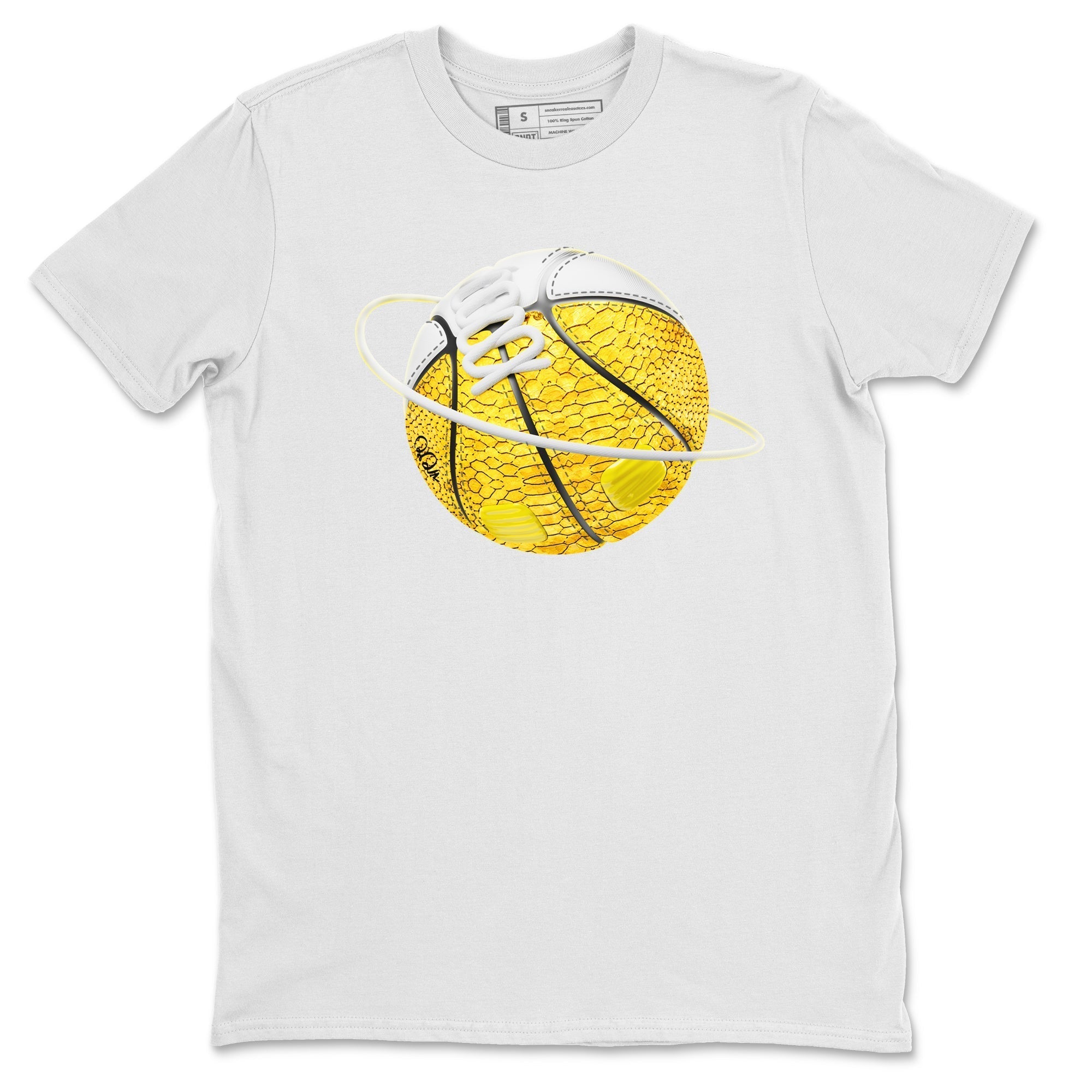 Basketball Planet Unisex Tops - Air Jordan 11 Yellow Python