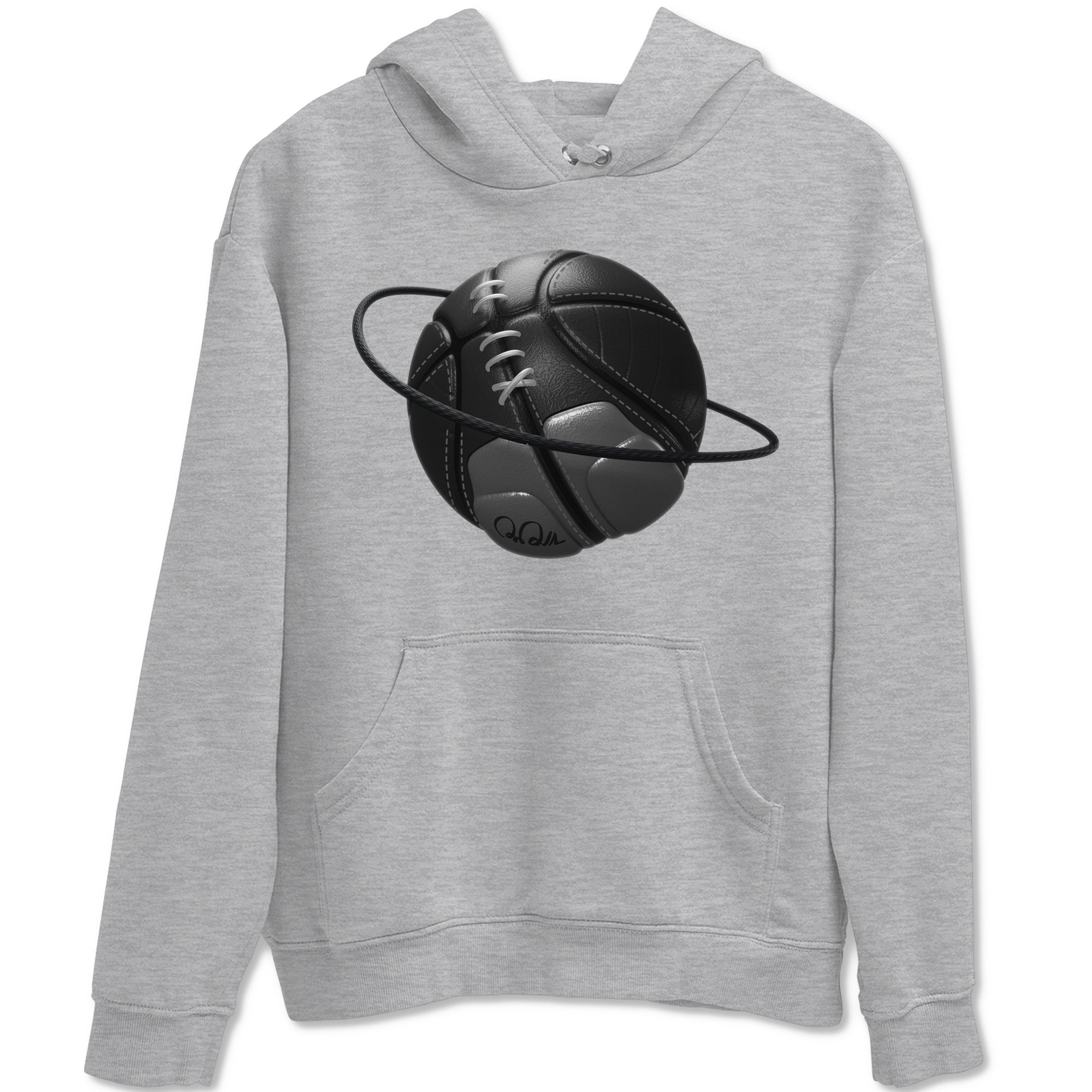 Basketball Planet snkmatch Tees - Air Jordan 12 Black Wolf Grey