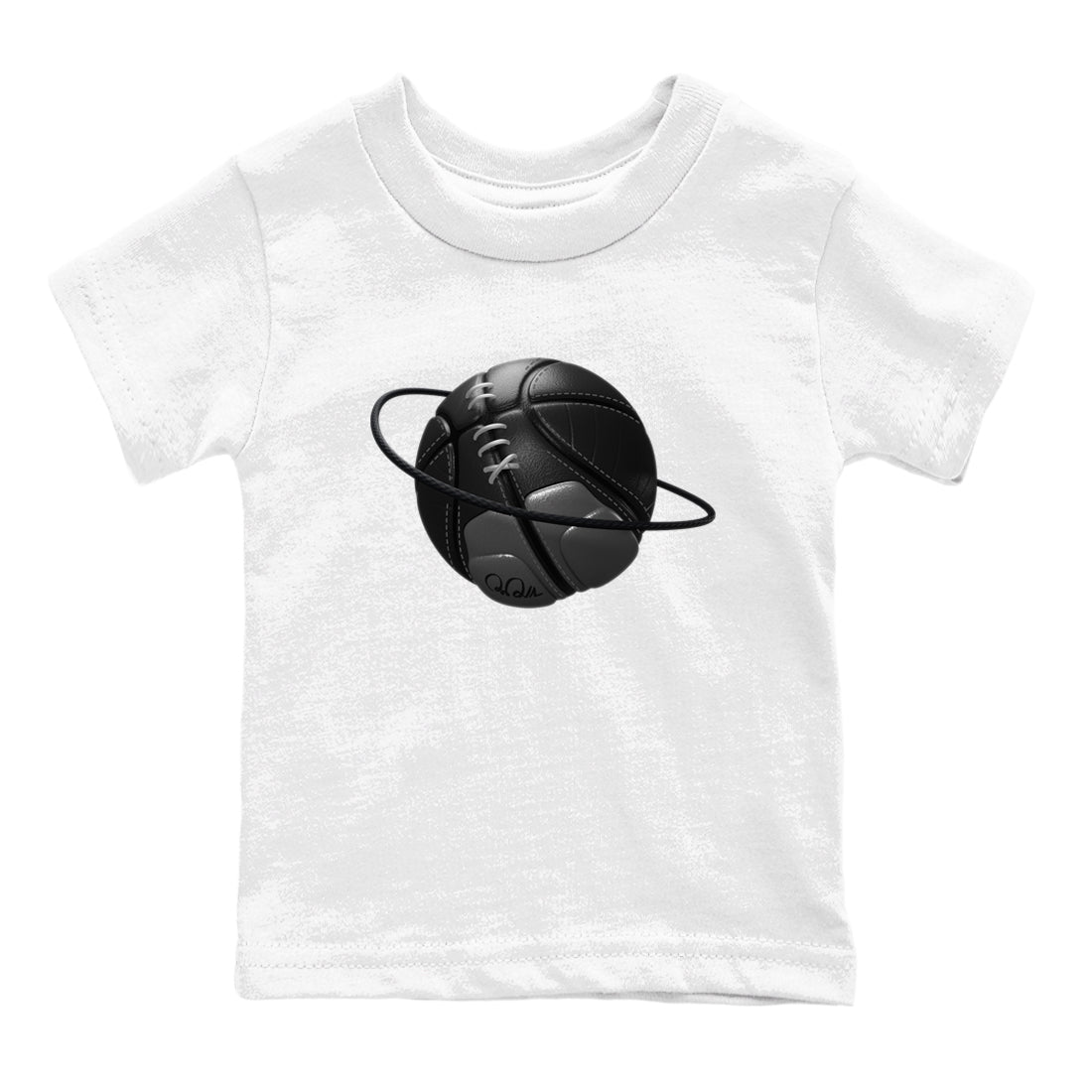 Basketball Planet snkmatch Tees Kids - Air Jordan 12 Black Wolf Grey