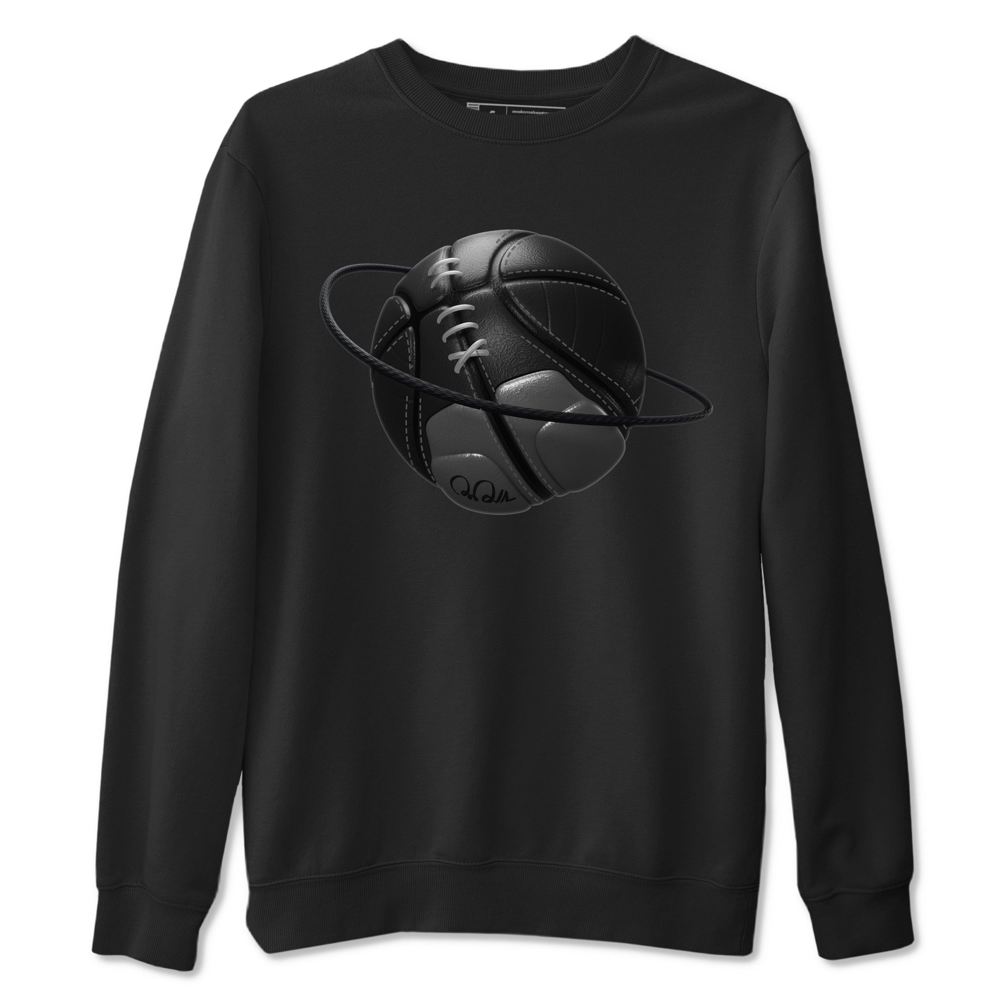 Basketball Planet snkmatch Tees - Air Jordan 12 Black Wolf Grey