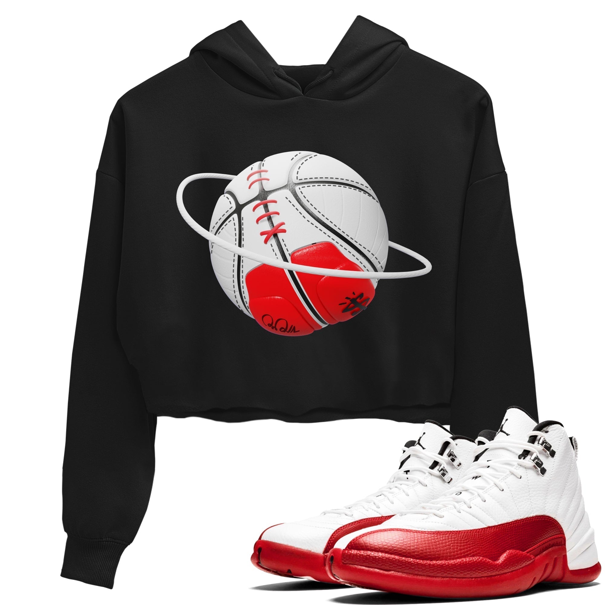 Basketball Planet Women's Tops - Air Jordan 12 Cherry