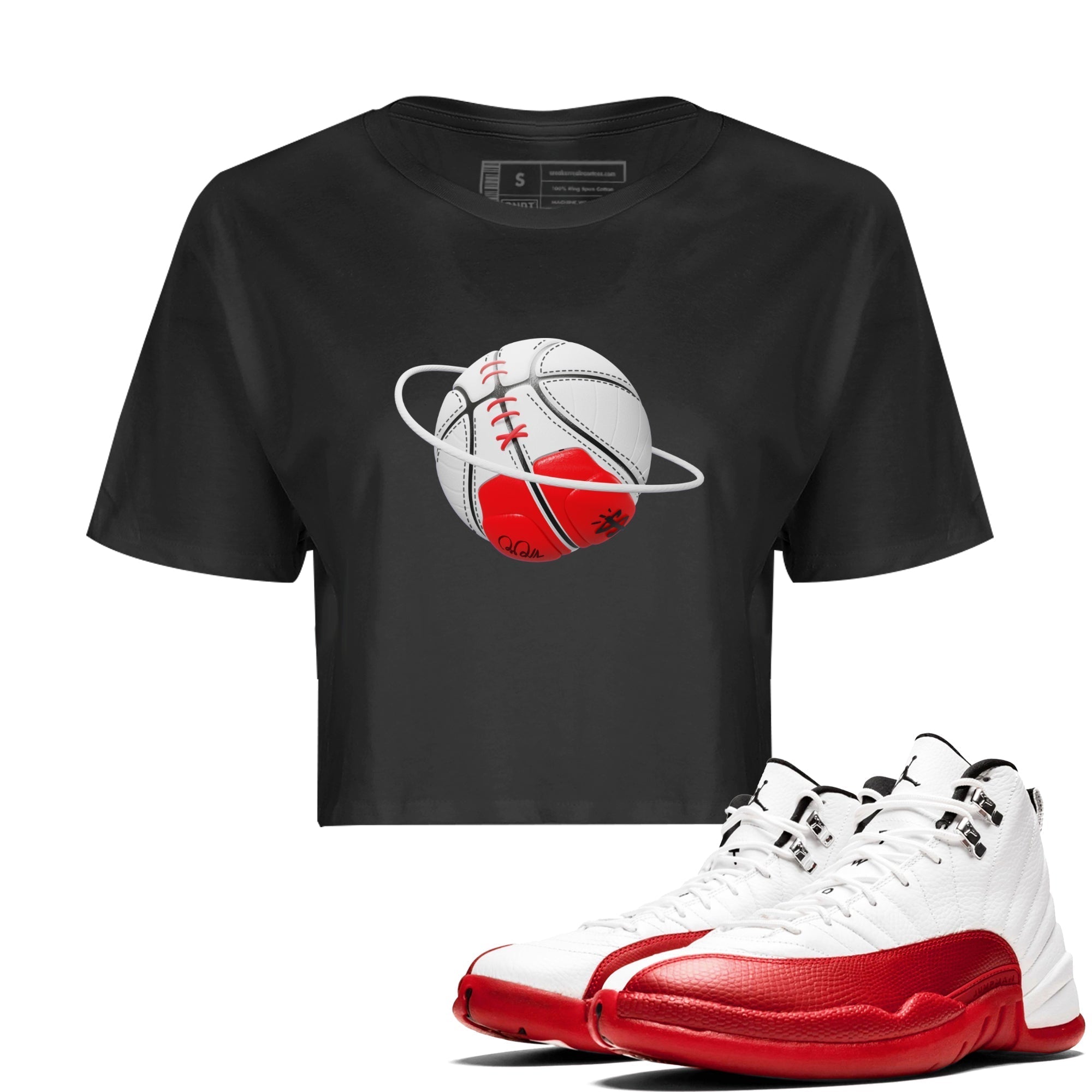 Basketball Planet Women's Tops - Air Jordan 12 Cherry