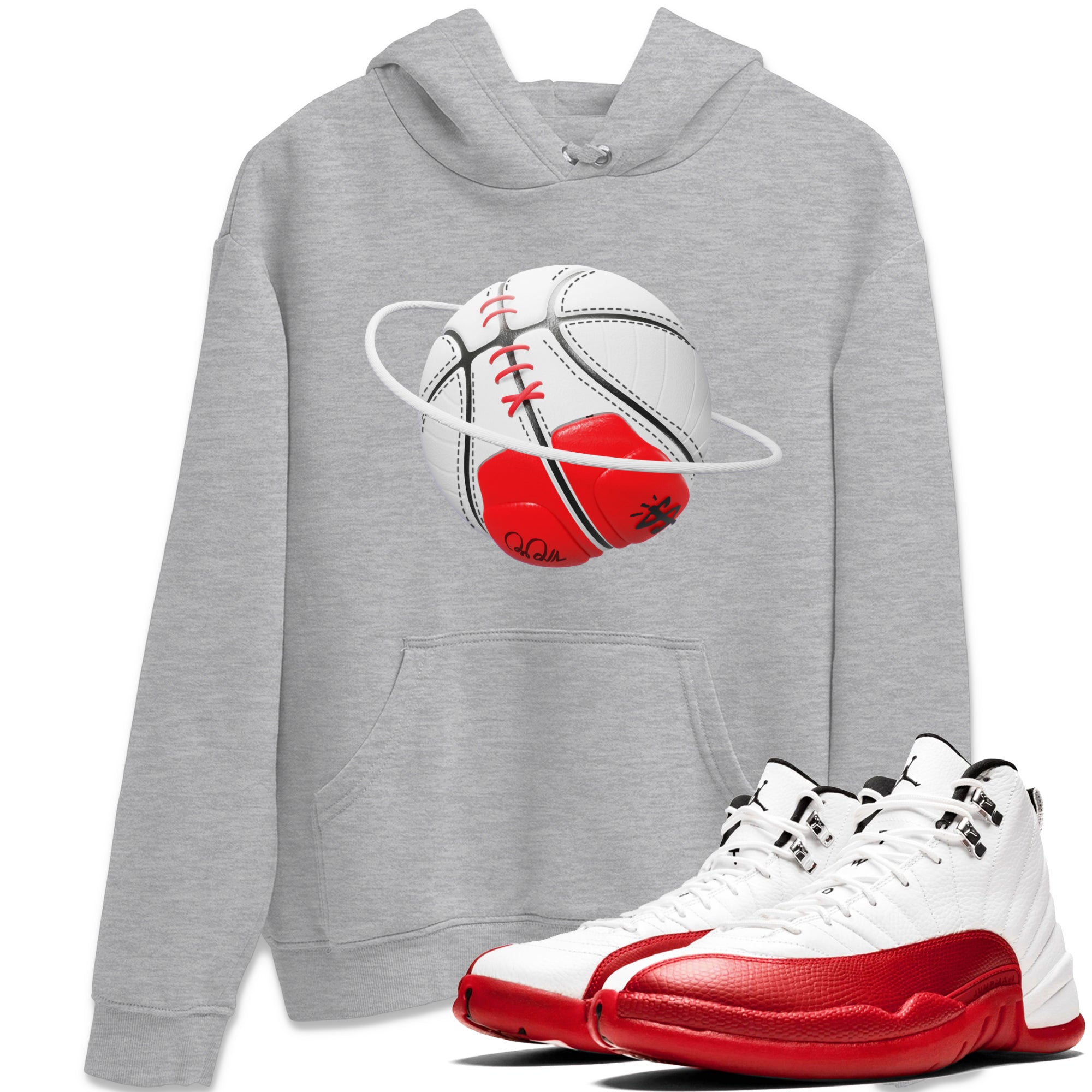 Basketball Planet Unisex Tops - Air Jordan 12 Cherry