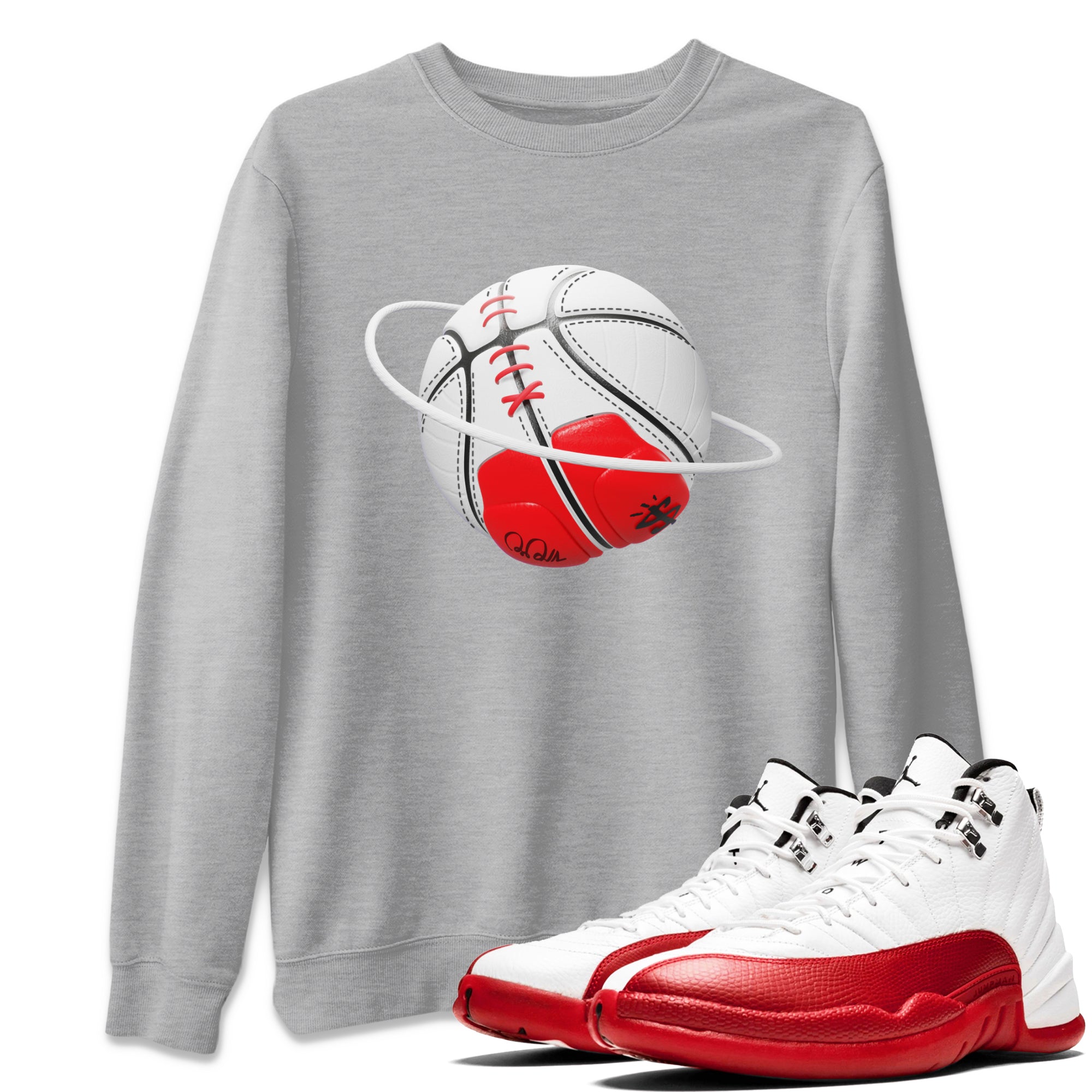 Basketball Planet Unisex Tops - Air Jordan 12 Cherry