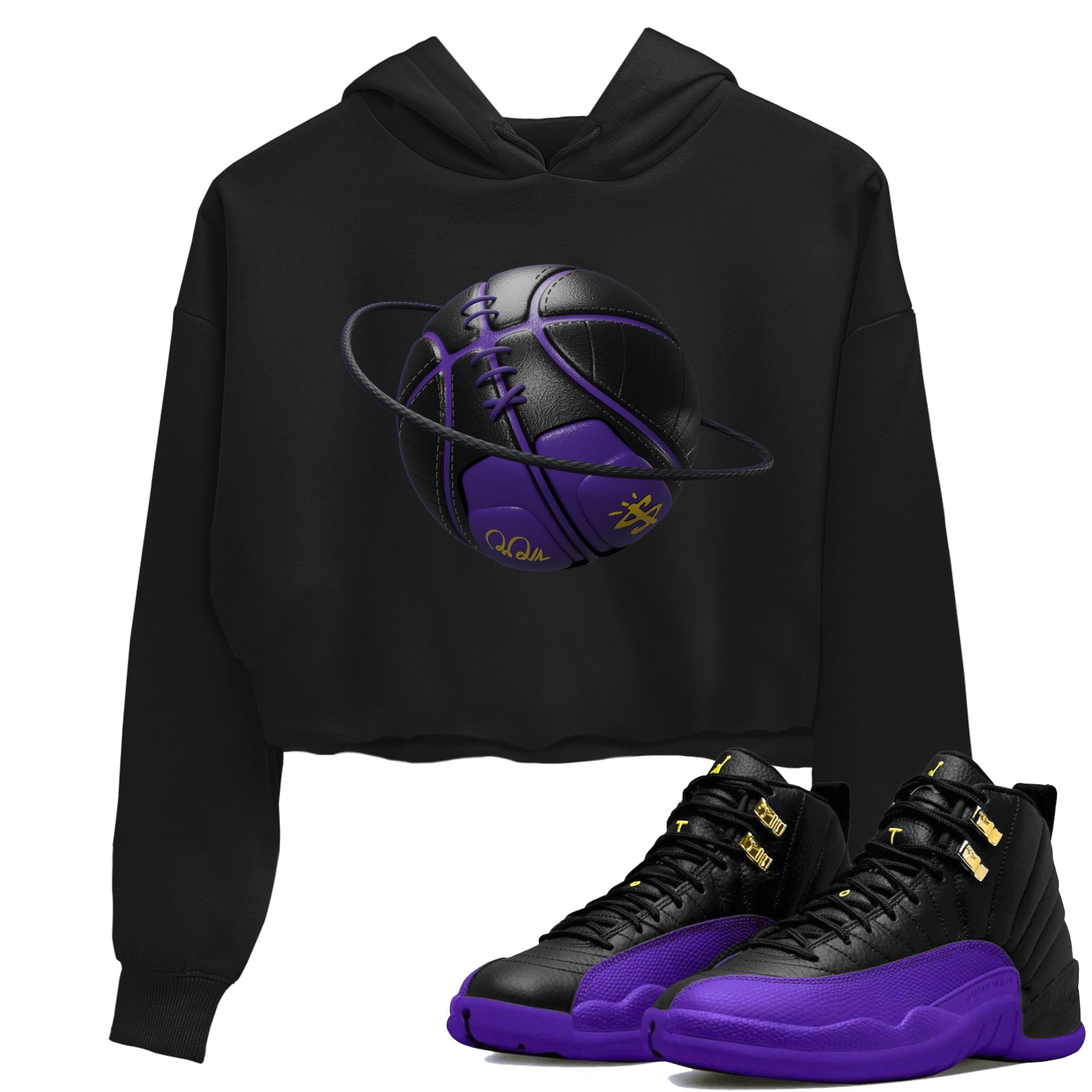 Basketball Planet Women's Tops - Air Jordan 12 Field Purple
