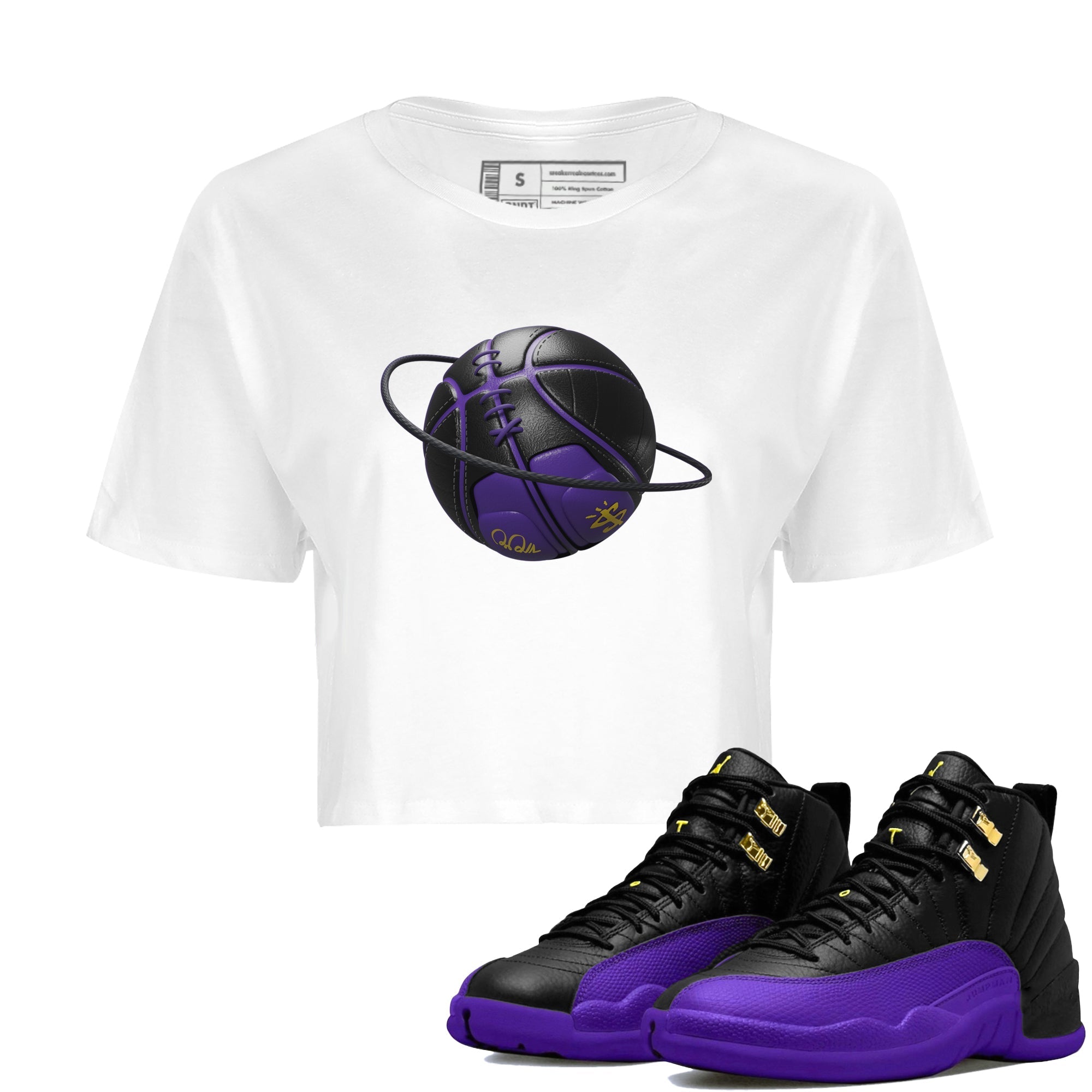 Basketball Planet Women's Tops - Air Jordan 12 Field Purple