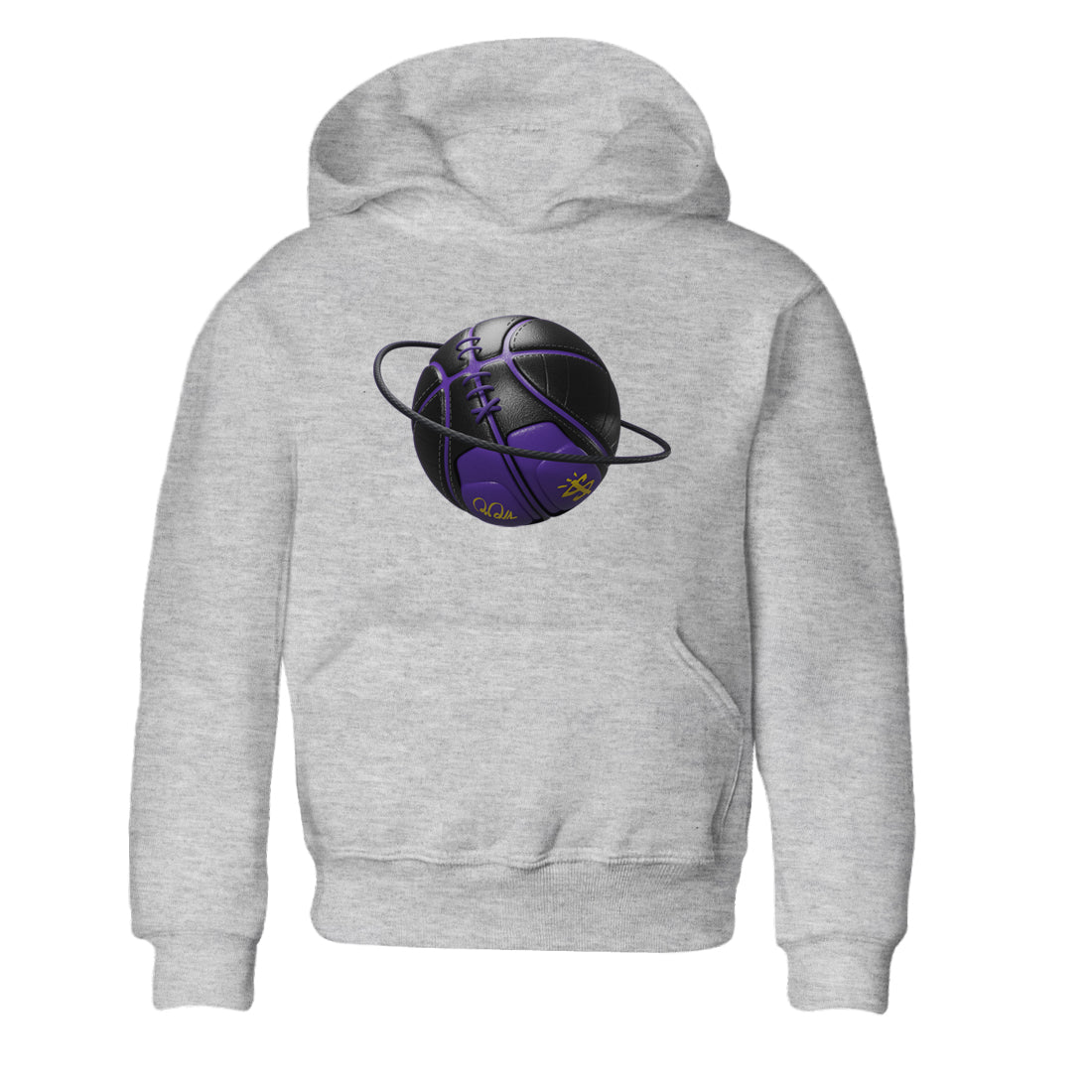 Basketball Planet Kids Tops - Air Jordan 12 Field Purple