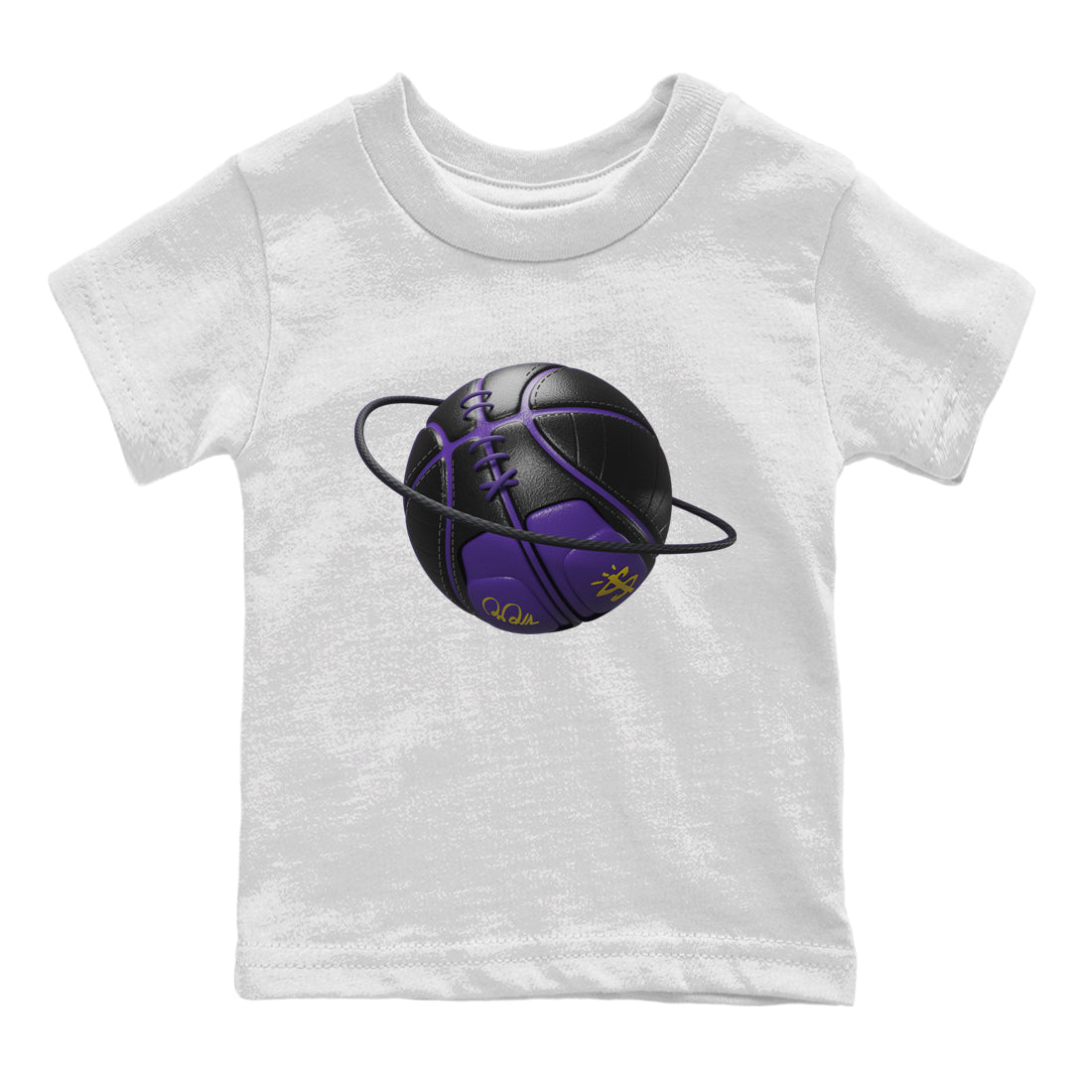 Basketball Planet Kids Tops - Air Jordan 12 Field Purple
