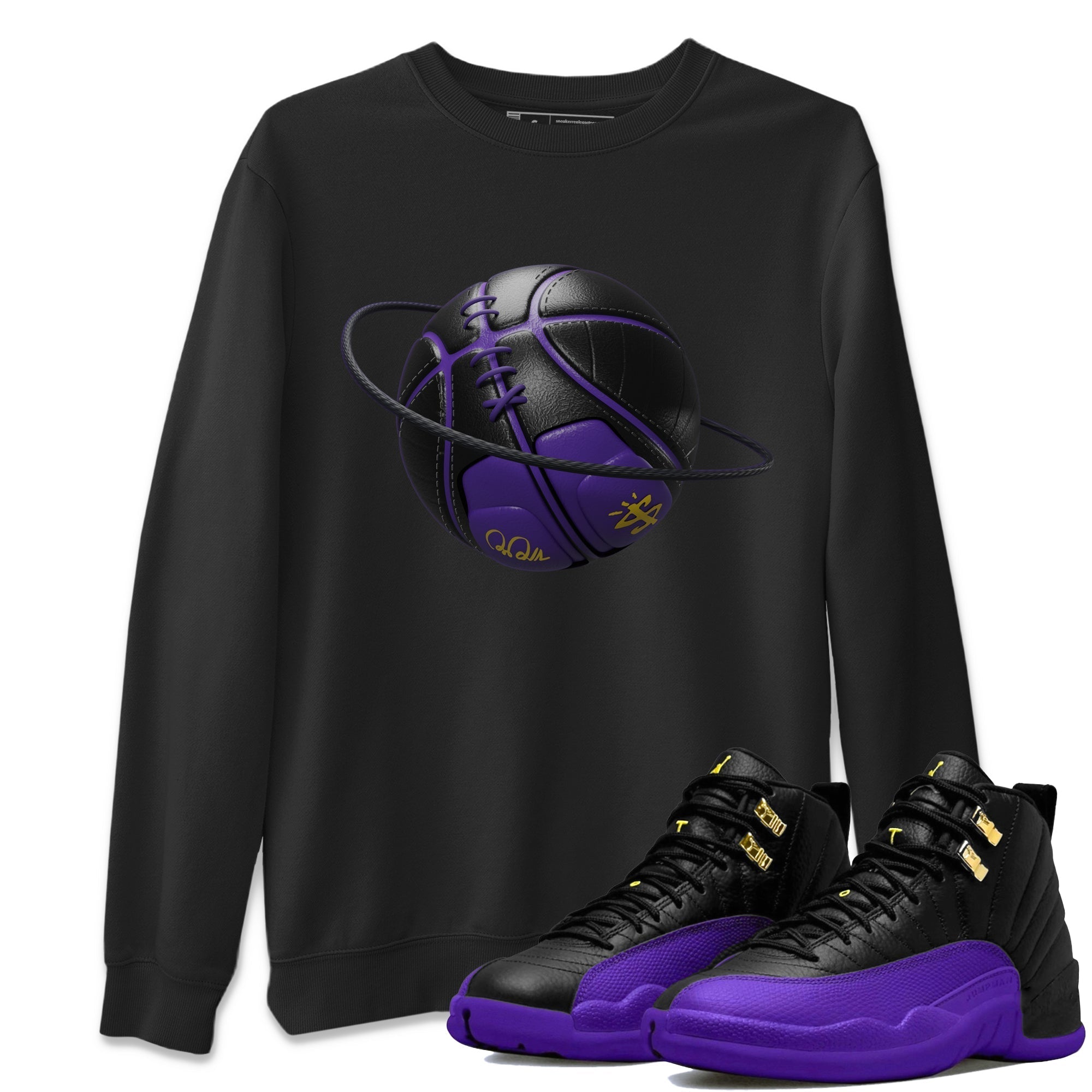 Basketball Planet Unisex Tops - Air Jordan 12 Field Purple