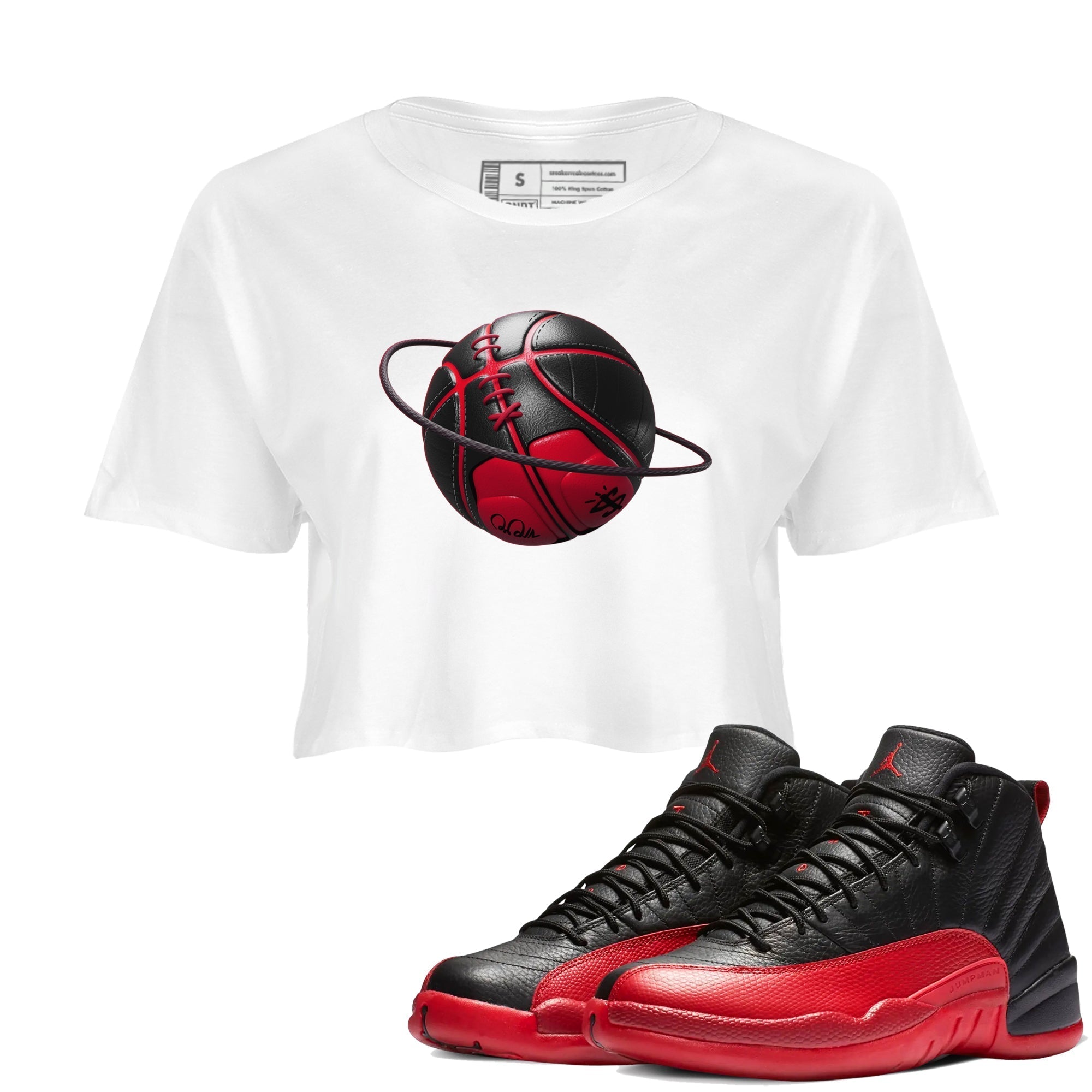 Basketball Planet snkmatch Women's Top - Air Jordan 12 Flu Game