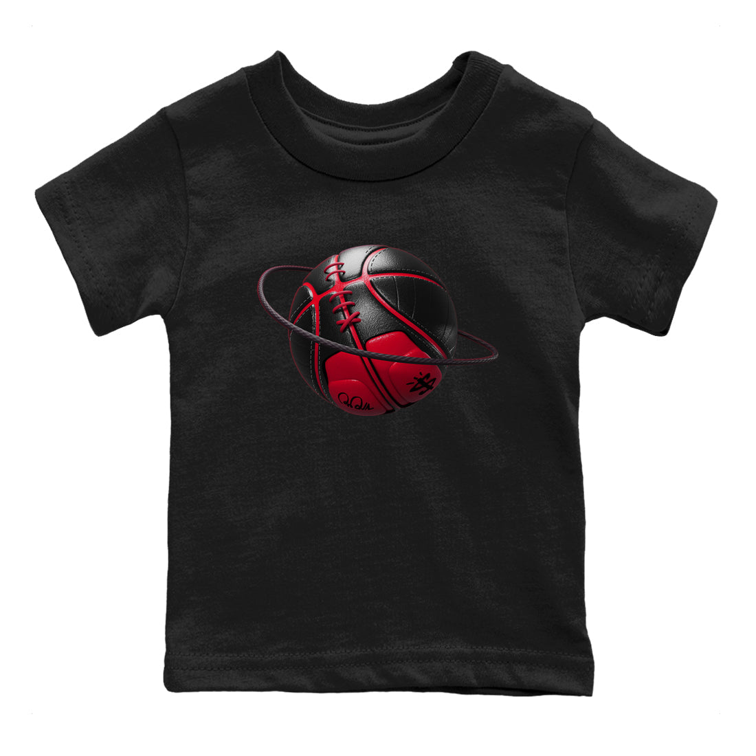 Basketball Planet snkmatch Tees Kids - Air Jordan 12 Flu Game