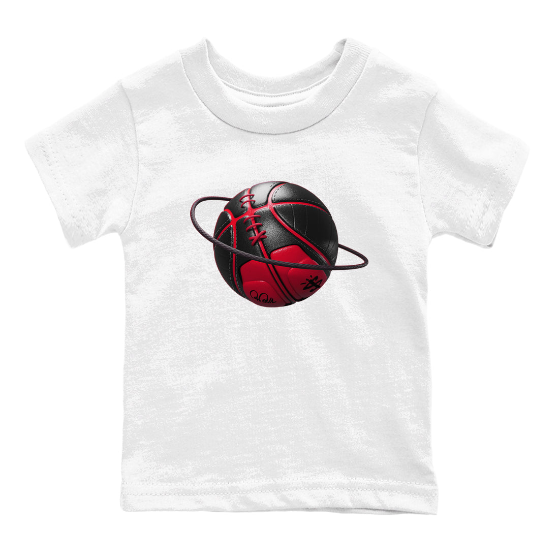 Basketball Planet snkmatch Tees Kids - Air Jordan 12 Flu Game