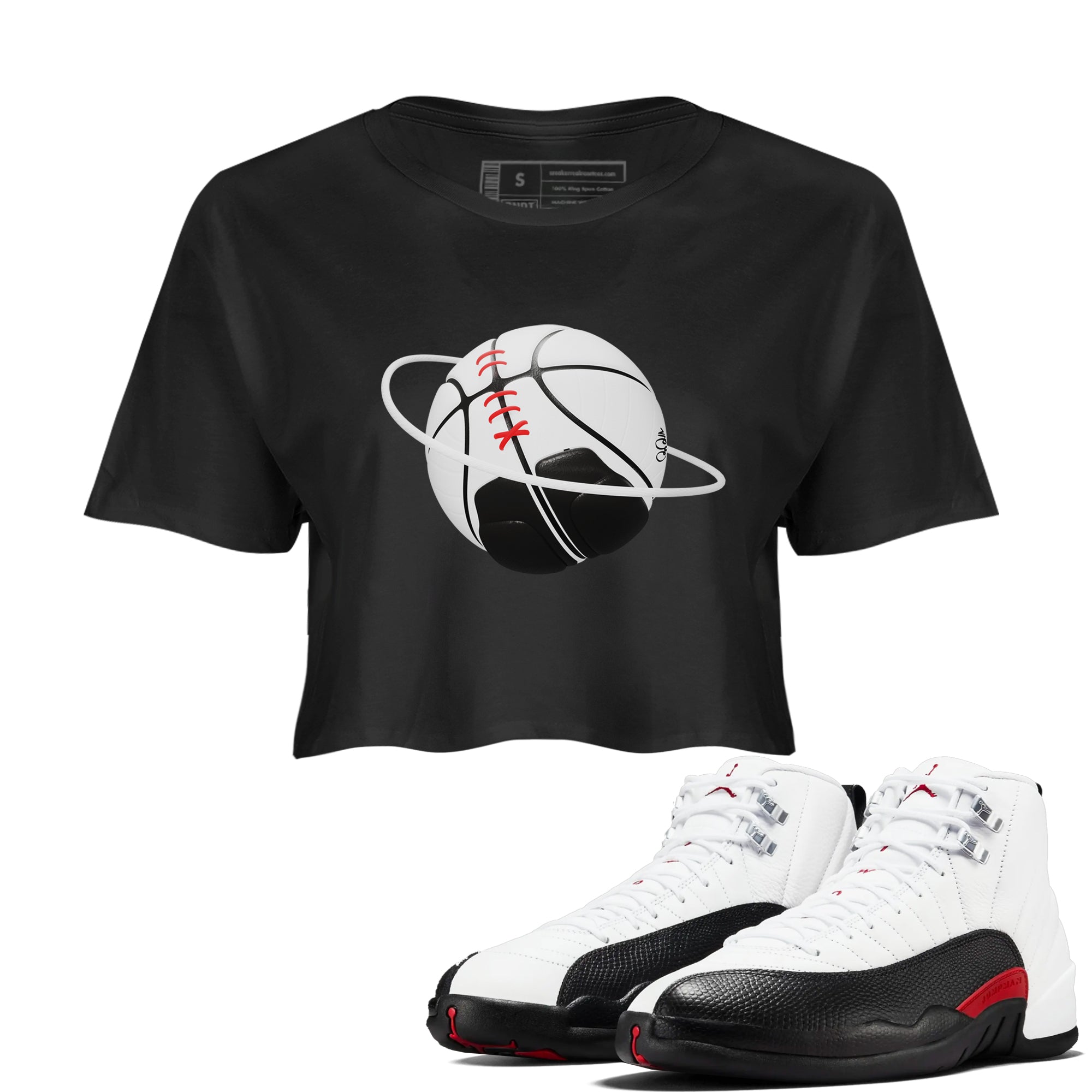 Basketball Planet snkmatch Women's Top - Air Jordan 12 Taxi Flip