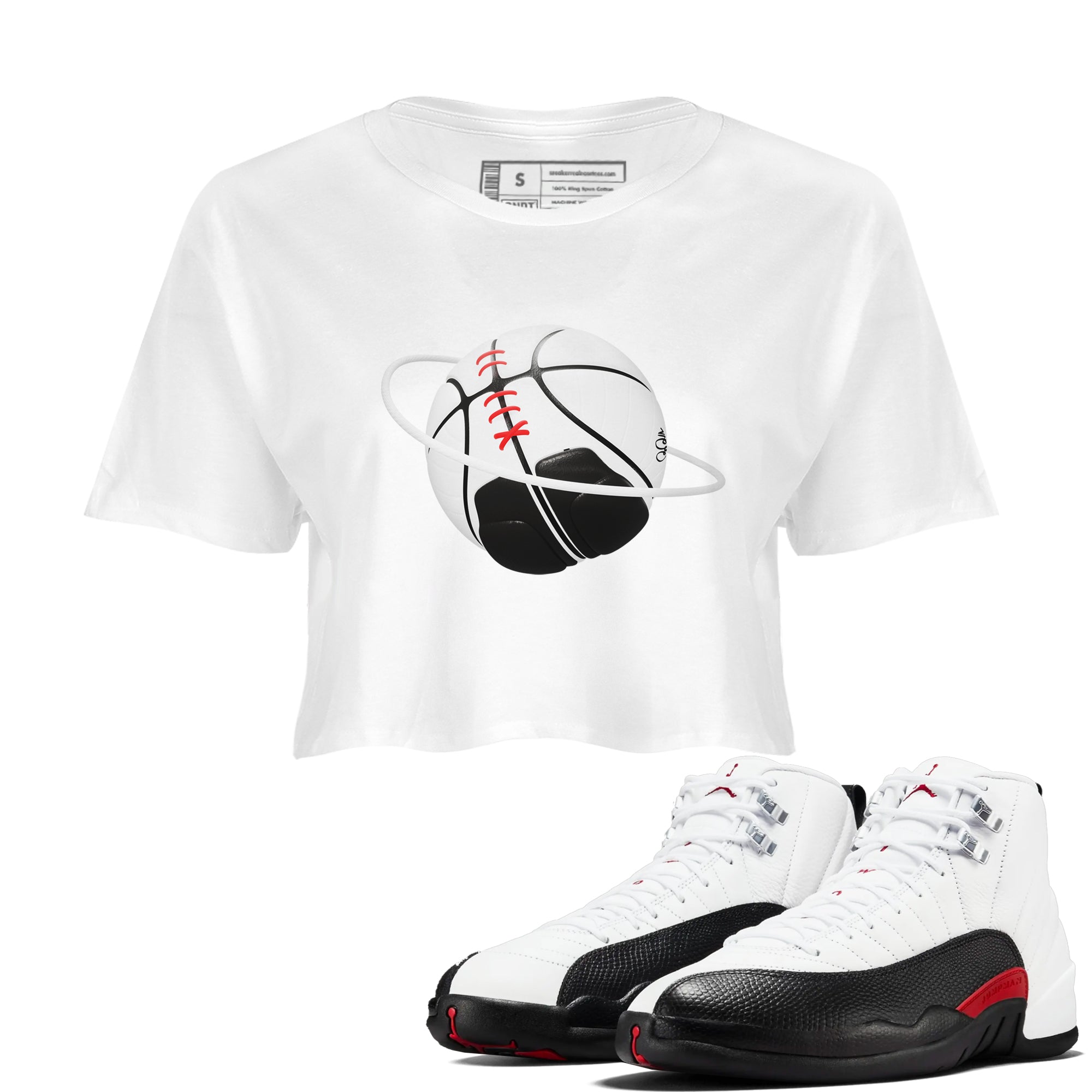 Basketball Planet snkmatch Women's Top - Air Jordan 12 Taxi Flip