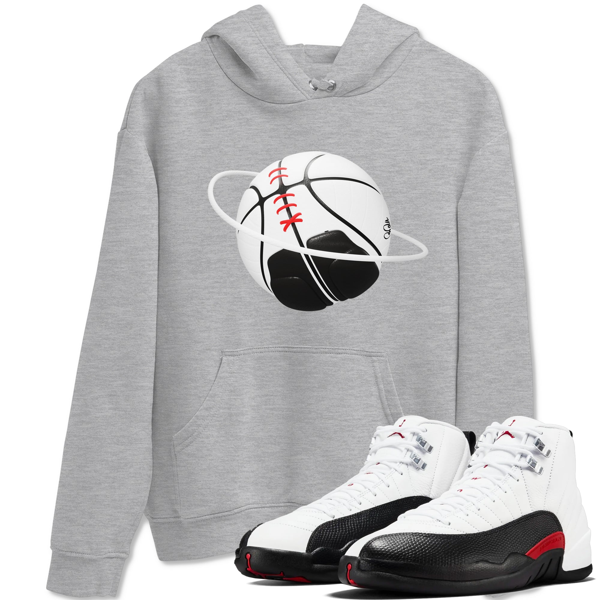 Basketball Planet snkmatch Tees - Air Jordan 12 Taxi Flip