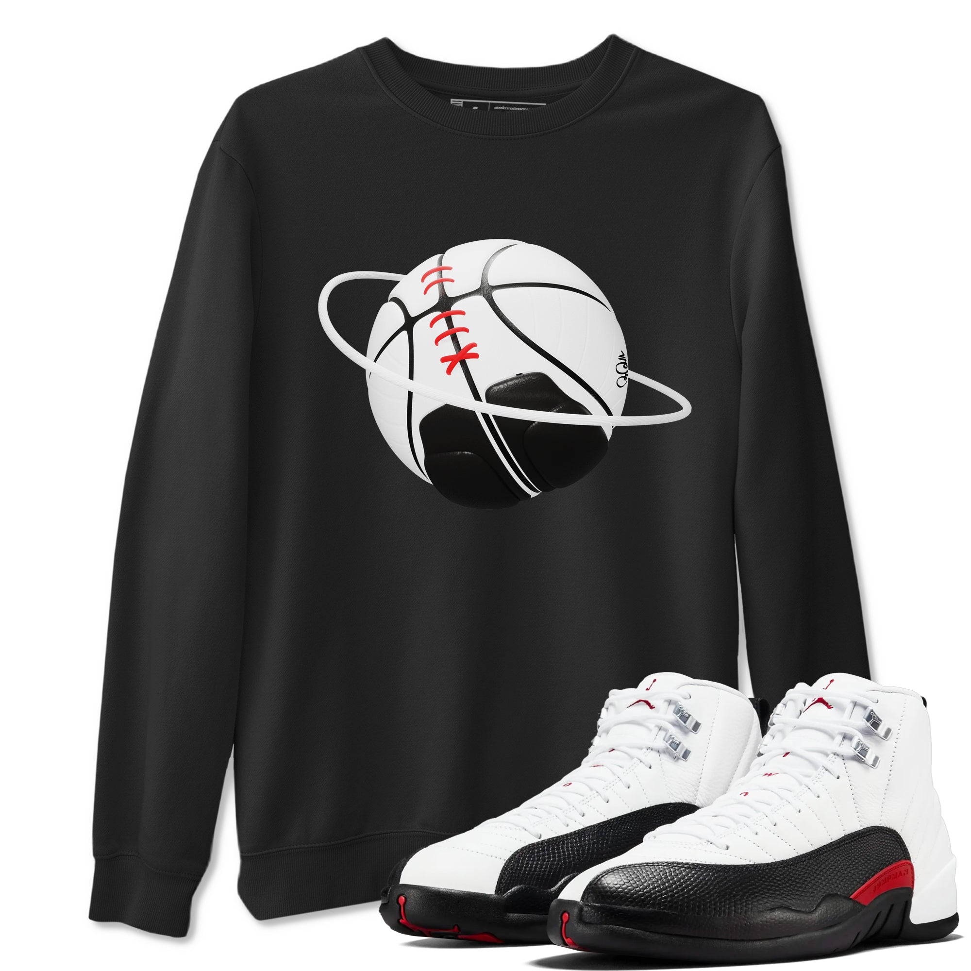 Basketball Planet snkmatch Tees - Air Jordan 12 Taxi Flip