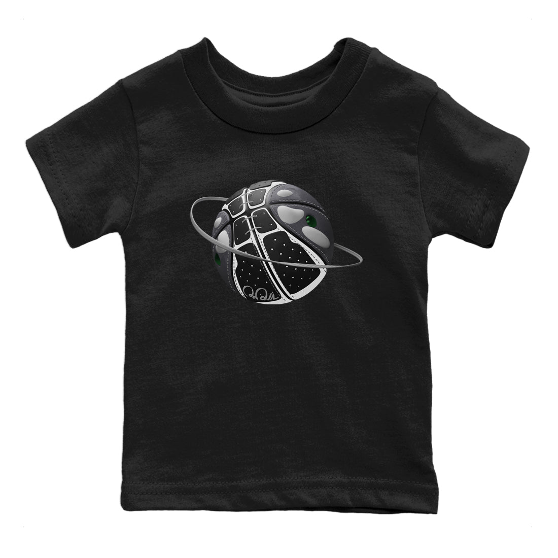 Basketball Planet Kids Tops - Air Jordan 13 Black Flint