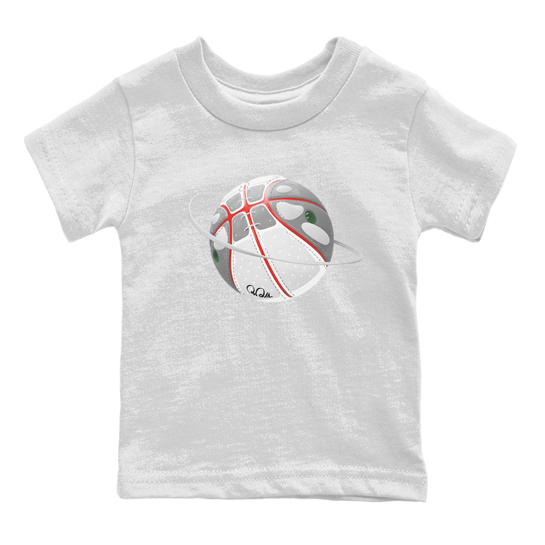 Basketball Planet Kids Tops - Air Jordan 13 Wolf Grey