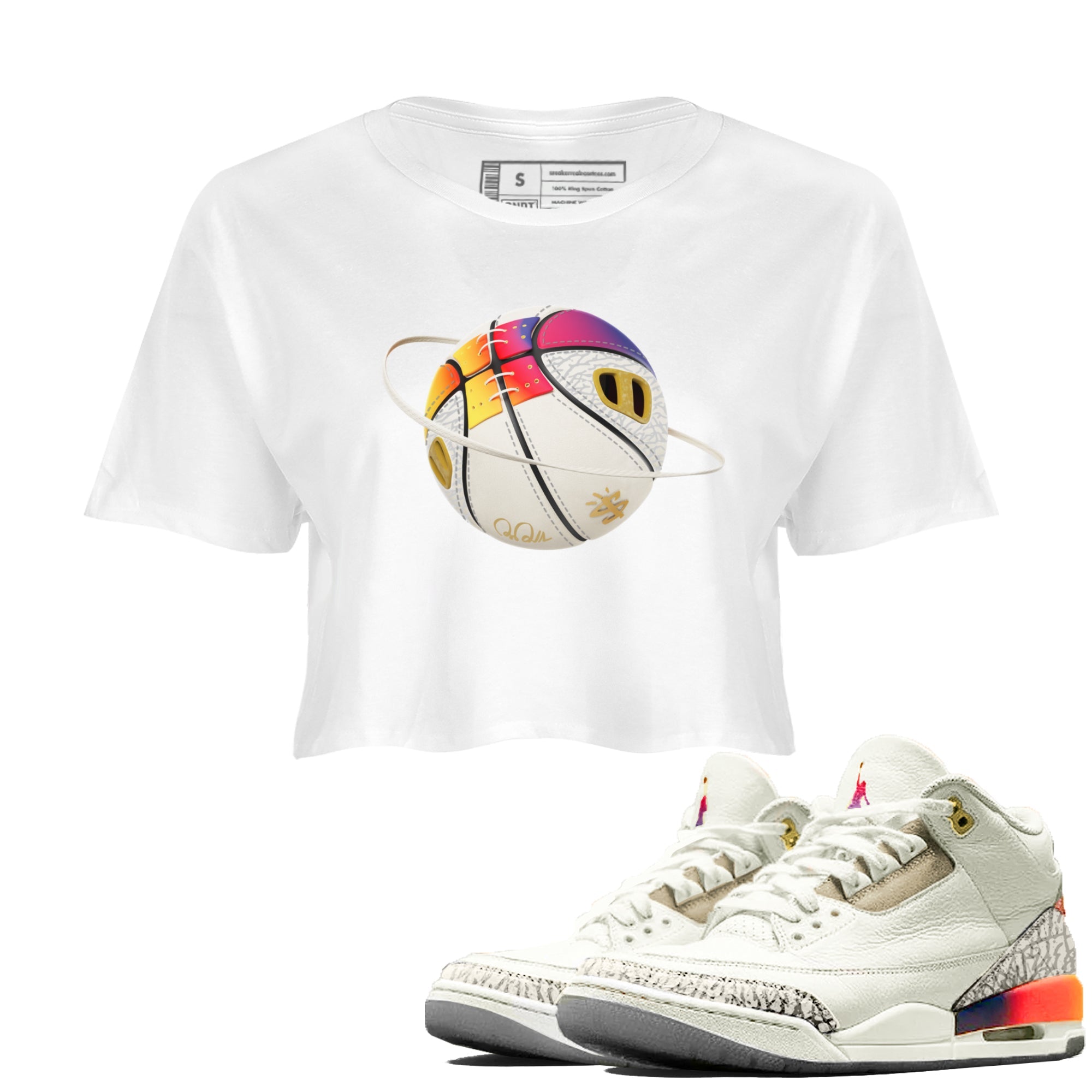 Basketball Planet snkmatch Women's Top - Air Jordan 3 J Balvin