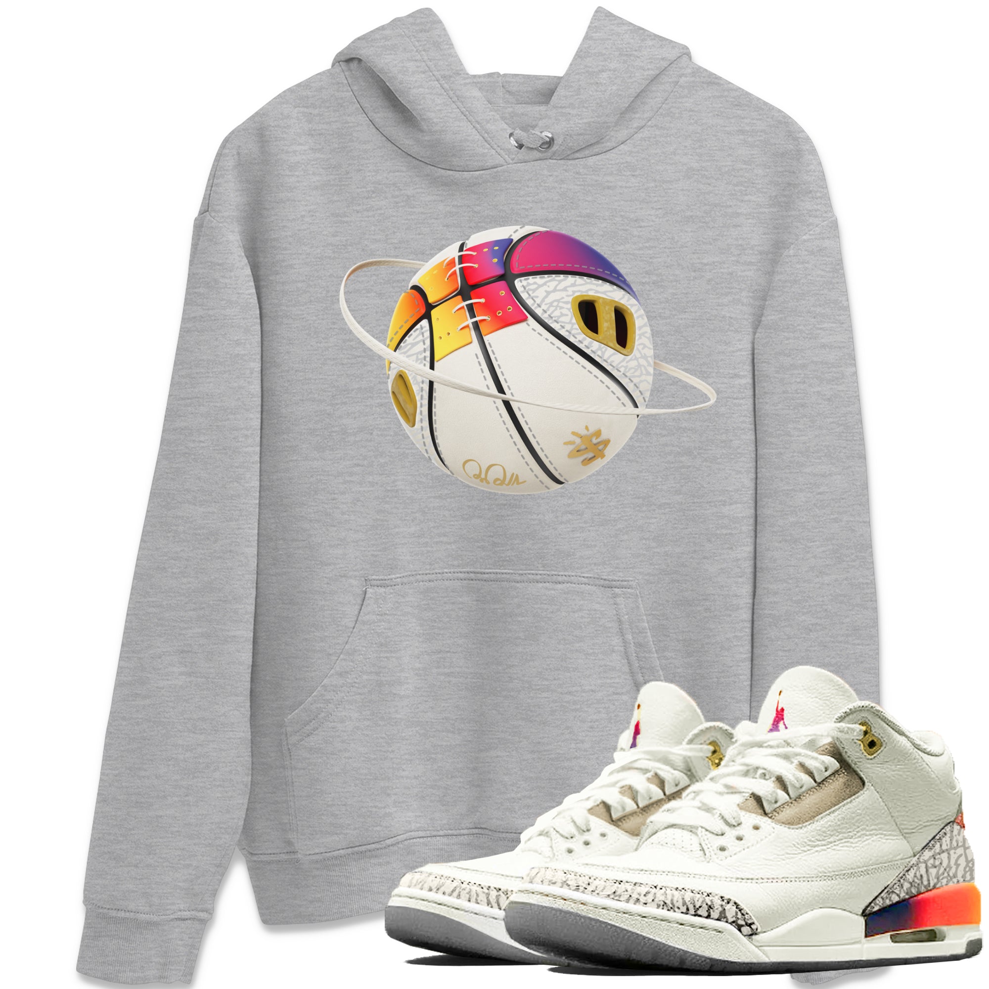 Basketball Planet snkmatch Tee - Air Jordan 3 J Balvin