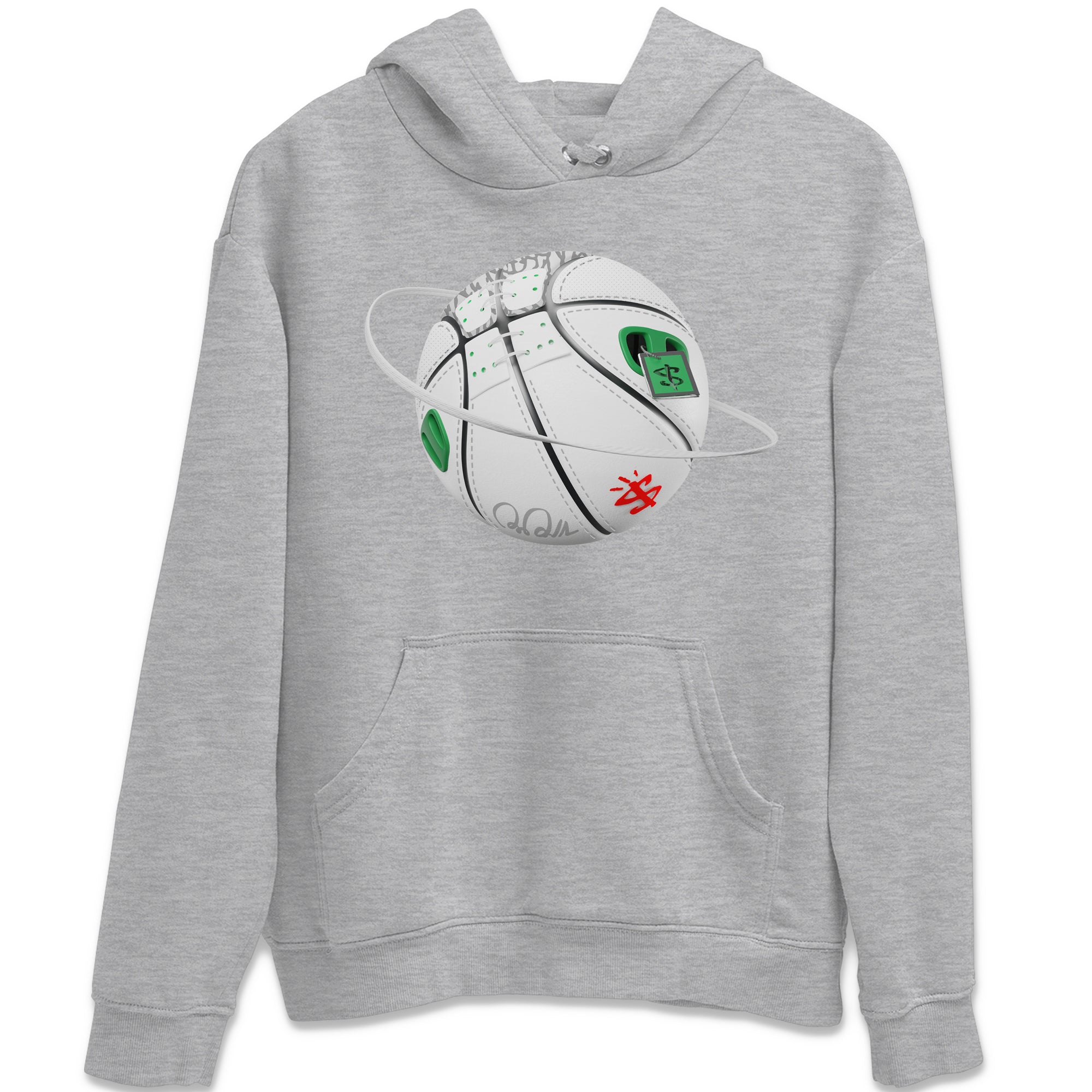 Basketball Planet Unisex Tops - Air Jordan 3 Lucky Green