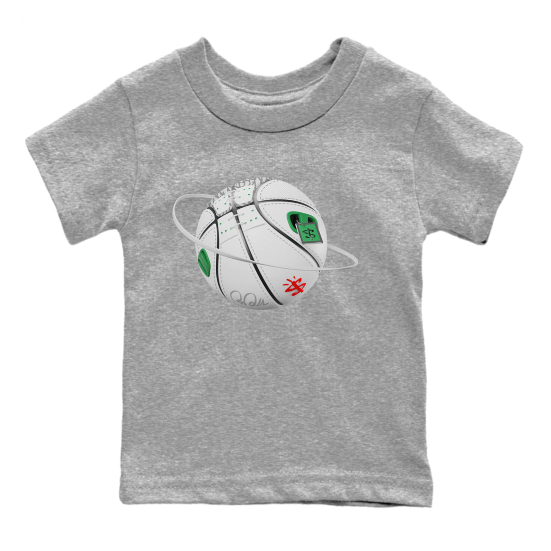 Basketball Planet Kids Tops - Air Jordan 3 Lucky Green