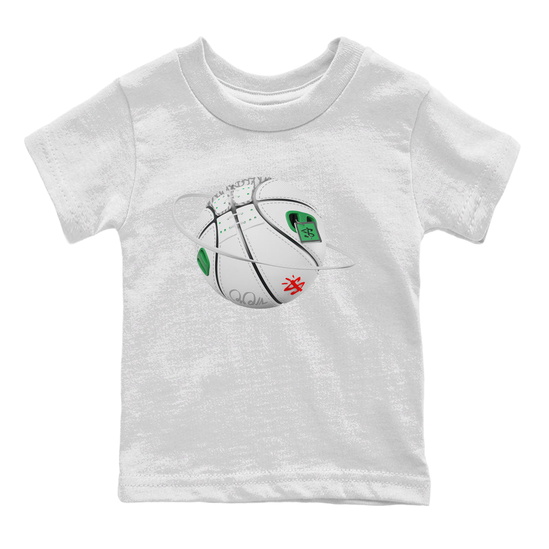Basketball Planet Kids Tops - Air Jordan 3 Lucky Green
