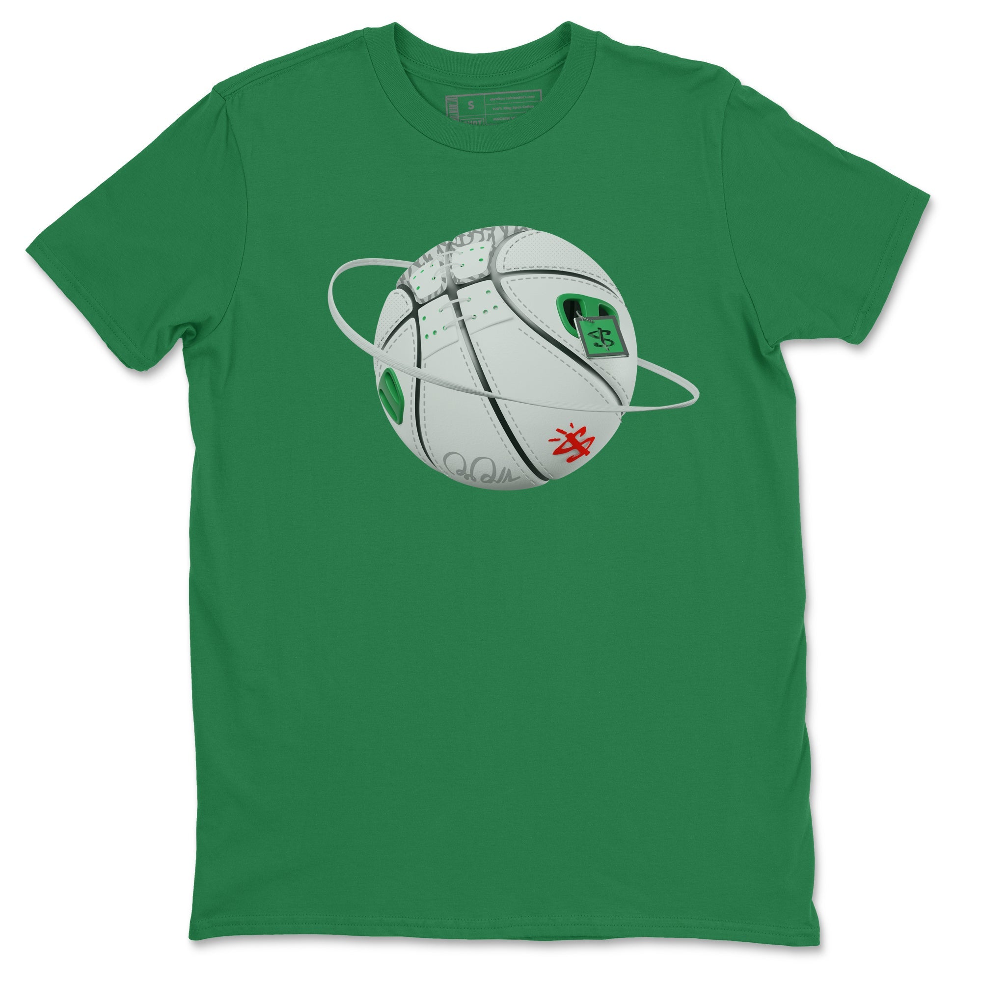 Basketball Planet Unisex Tops - Air Jordan 3 Lucky Green