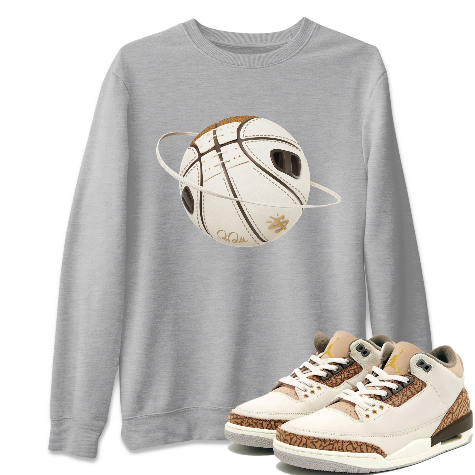 Basketball Planet Unisex Tops - Air Jordan 3 Palomino
