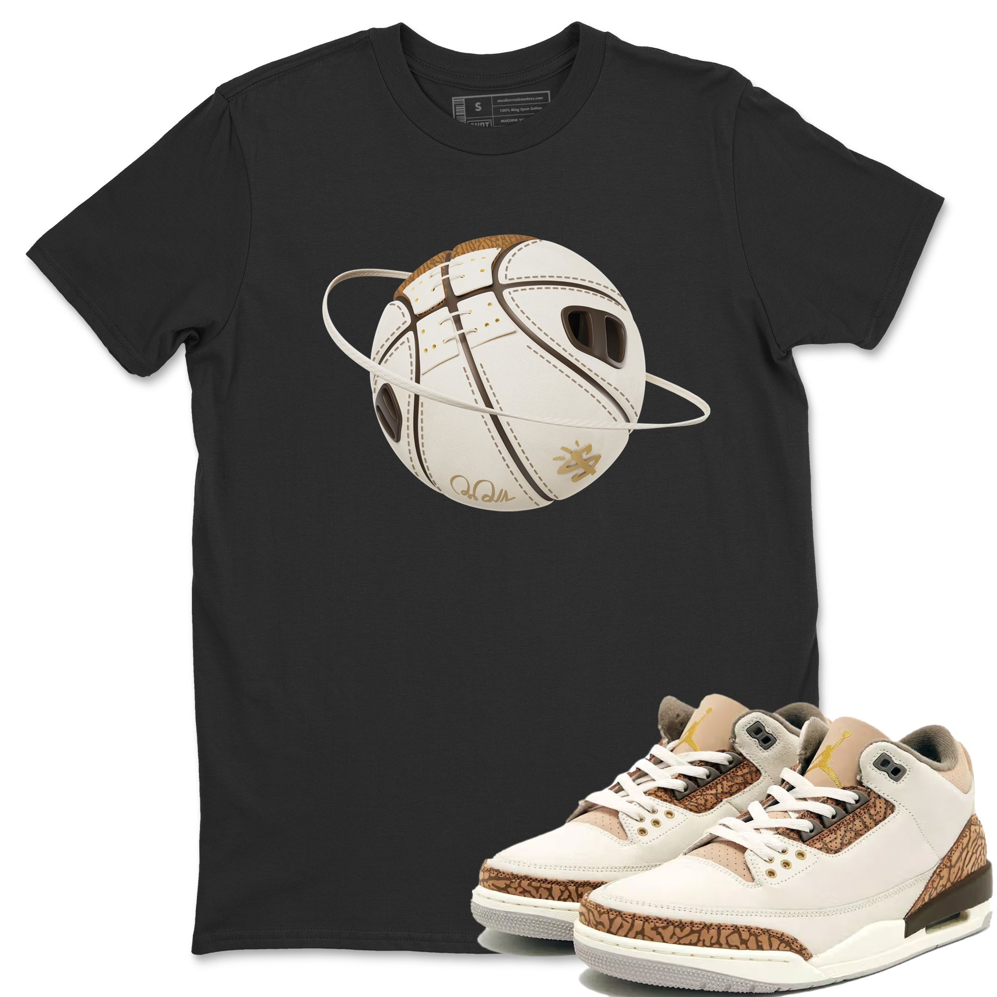 Basketball Planet Unisex Tops - Air Jordan 3 Palomino