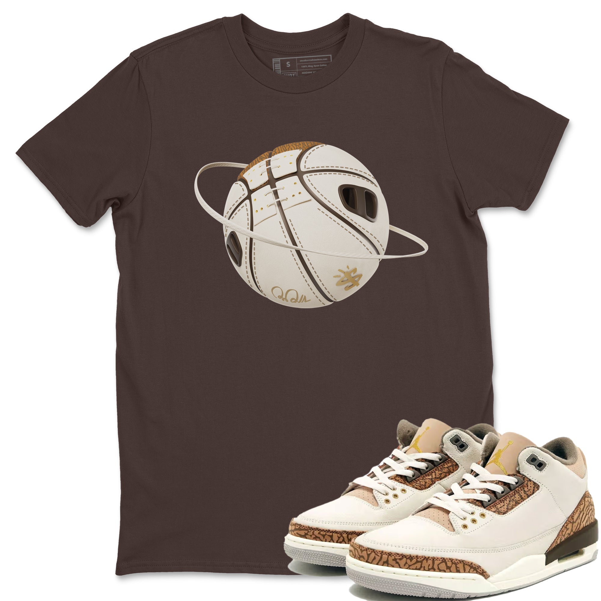 Basketball Planet Unisex Tops - Air Jordan 3 Palomino