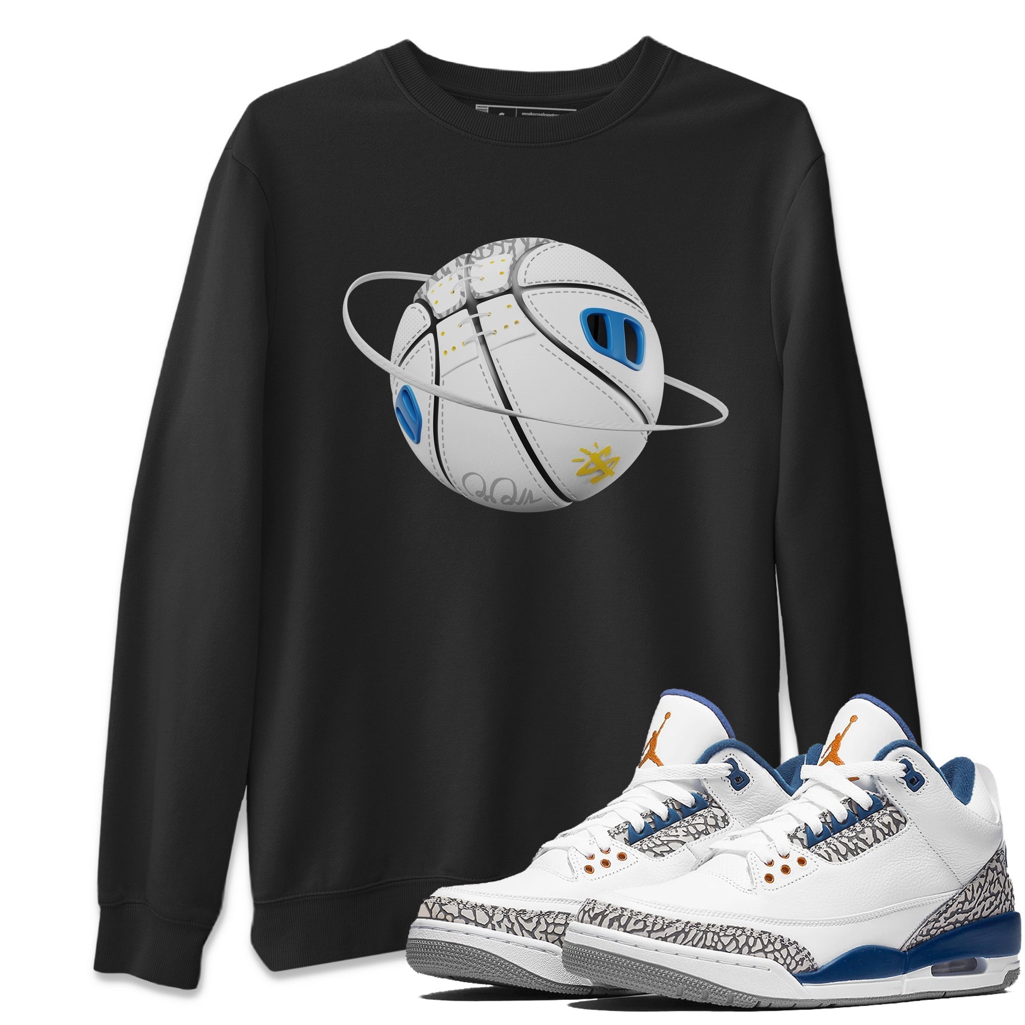 Basketball Planet Unisex Tops - Air Jordan 3 Wizards