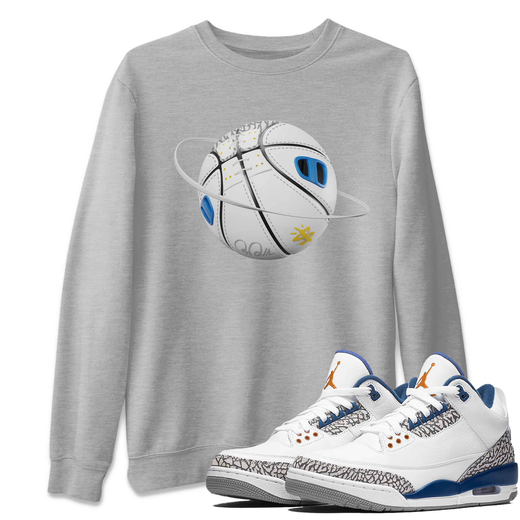 Basketball Planet Unisex Tops - Air Jordan 3 Wizards