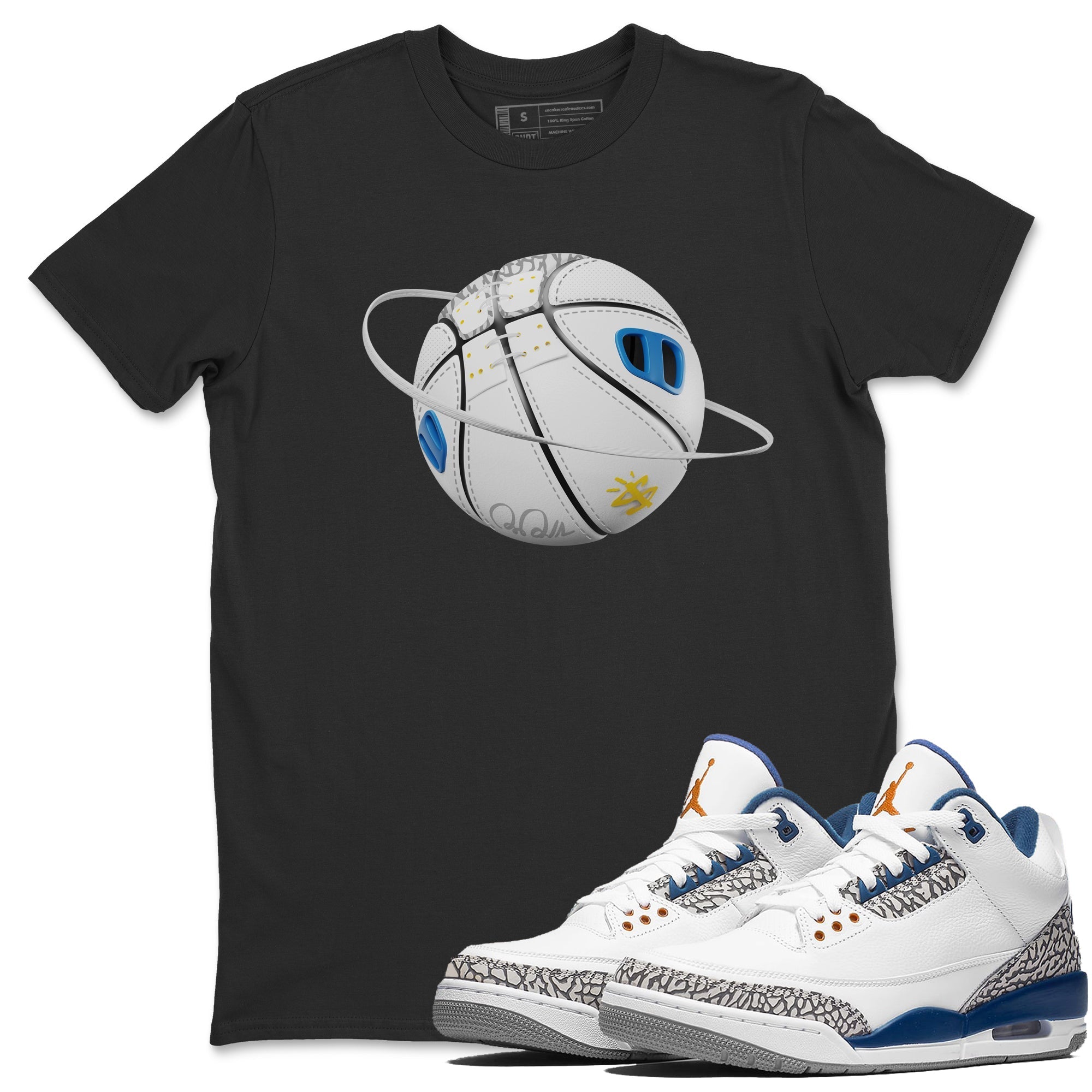 Basketball Planet Unisex Tops - Air Jordan 3 Wizards