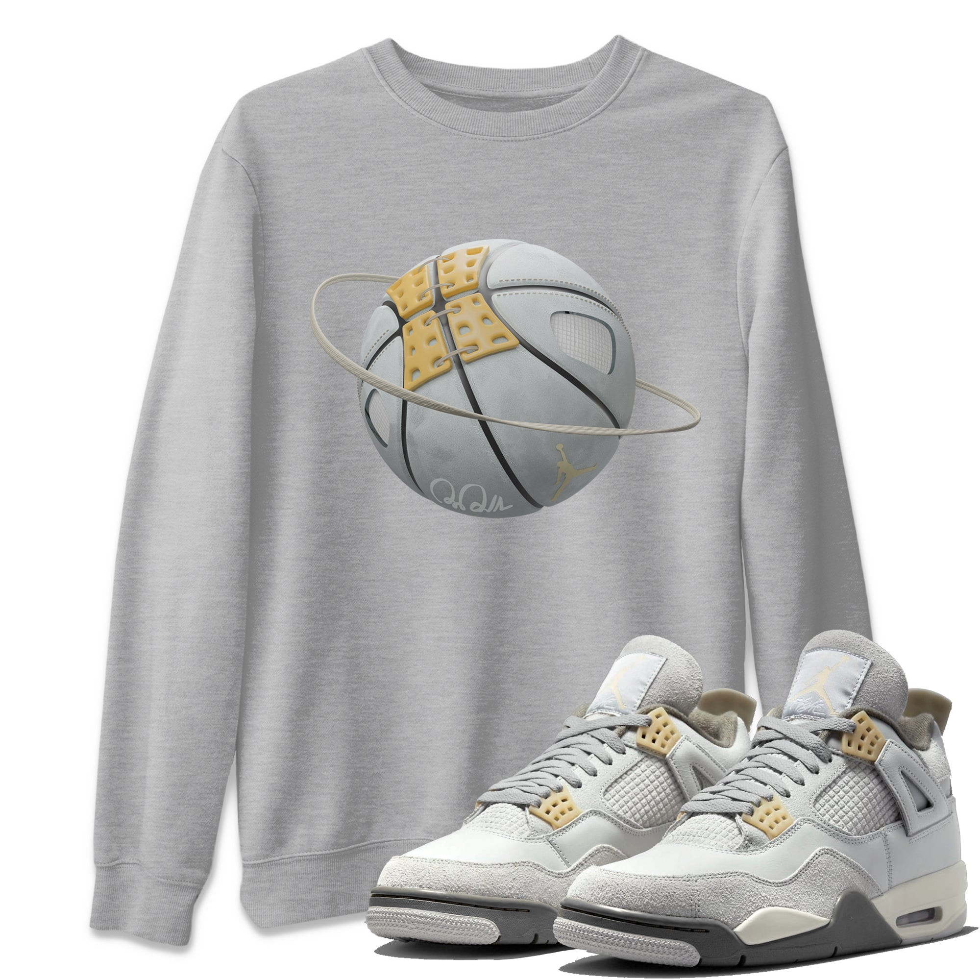 Basketball Planet Unisex Tops - Air Jordan 4 Craft