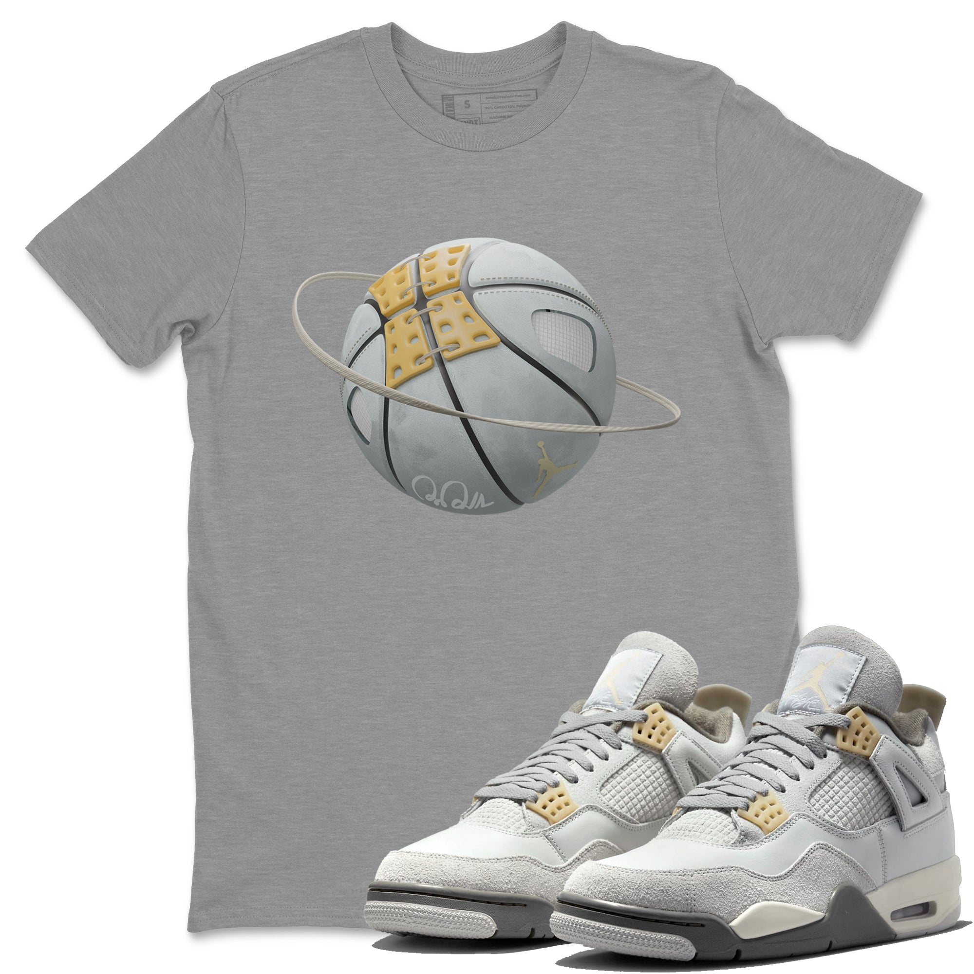 Basketball Planet Unisex Tops - Air Jordan 4 Craft