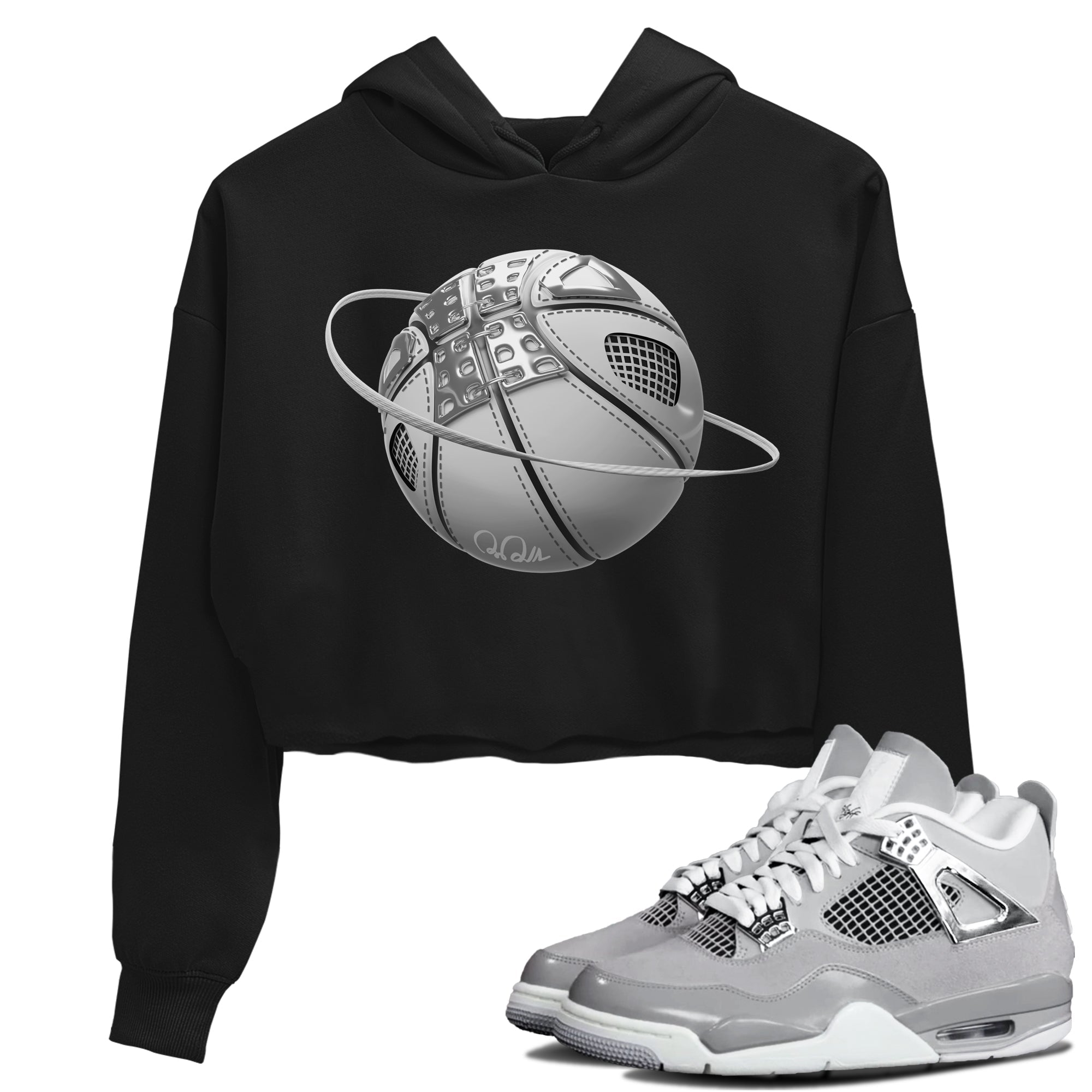 Basketball Planet snkmatch Women's Top - Air Jordan 4 Frozen Moments