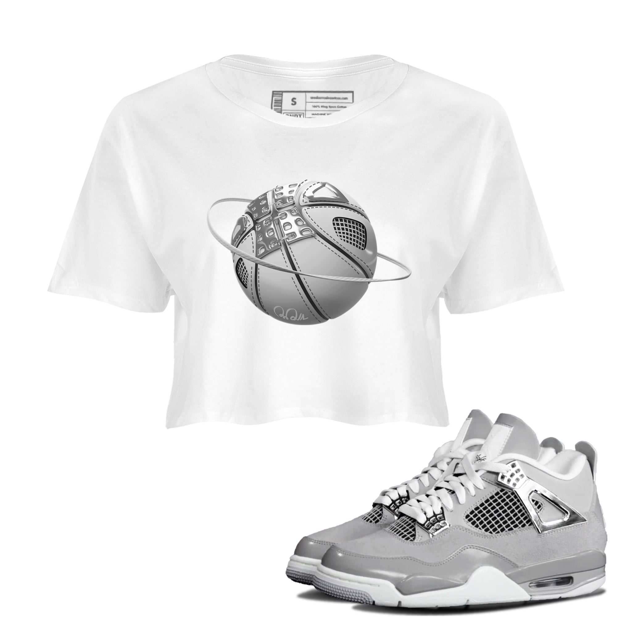 Basketball Planet snkmatch Women's Top - Air Jordan 4 Frozen Moments