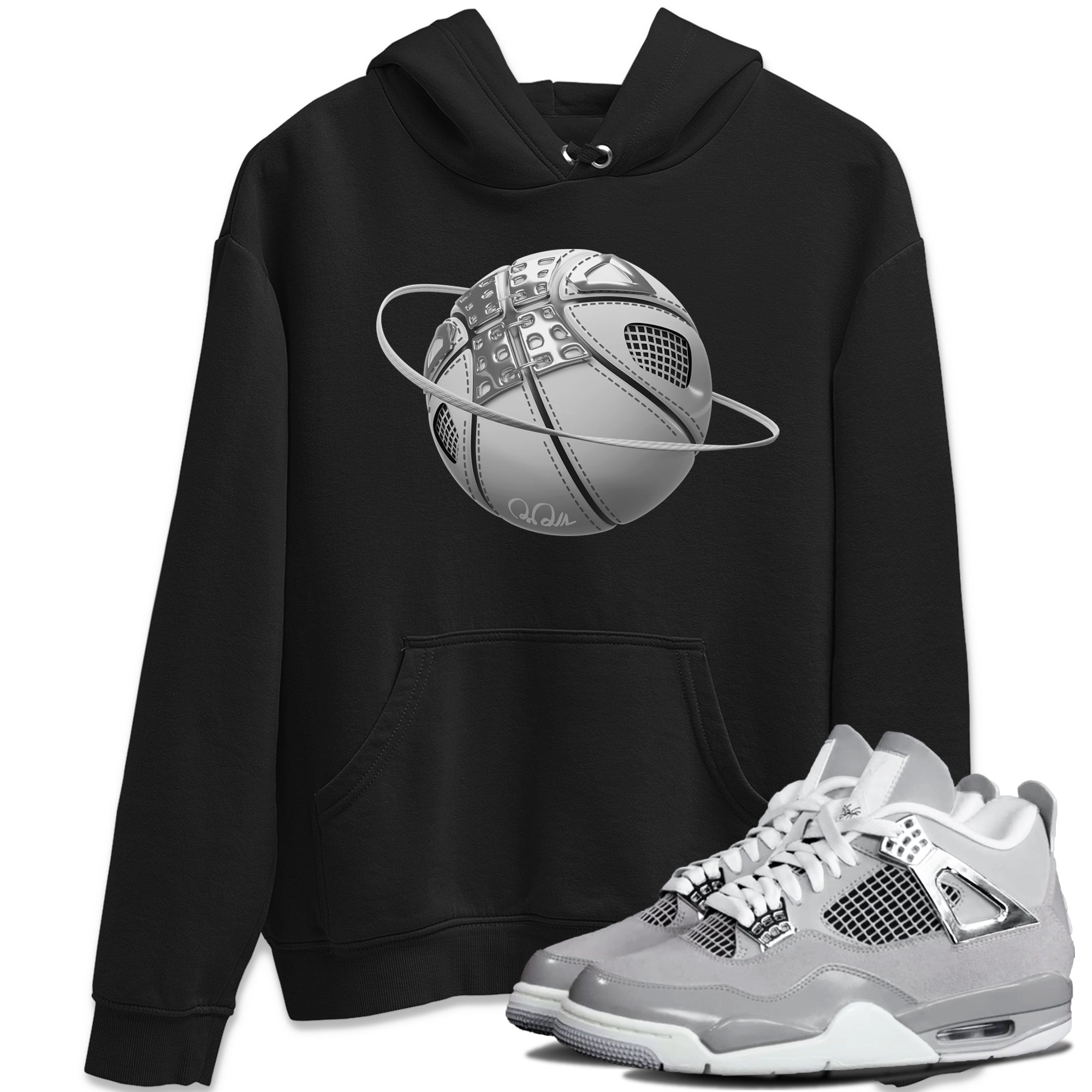Basketball Planet snkmatch Tee - Air Jordan 4 Frozen Moments