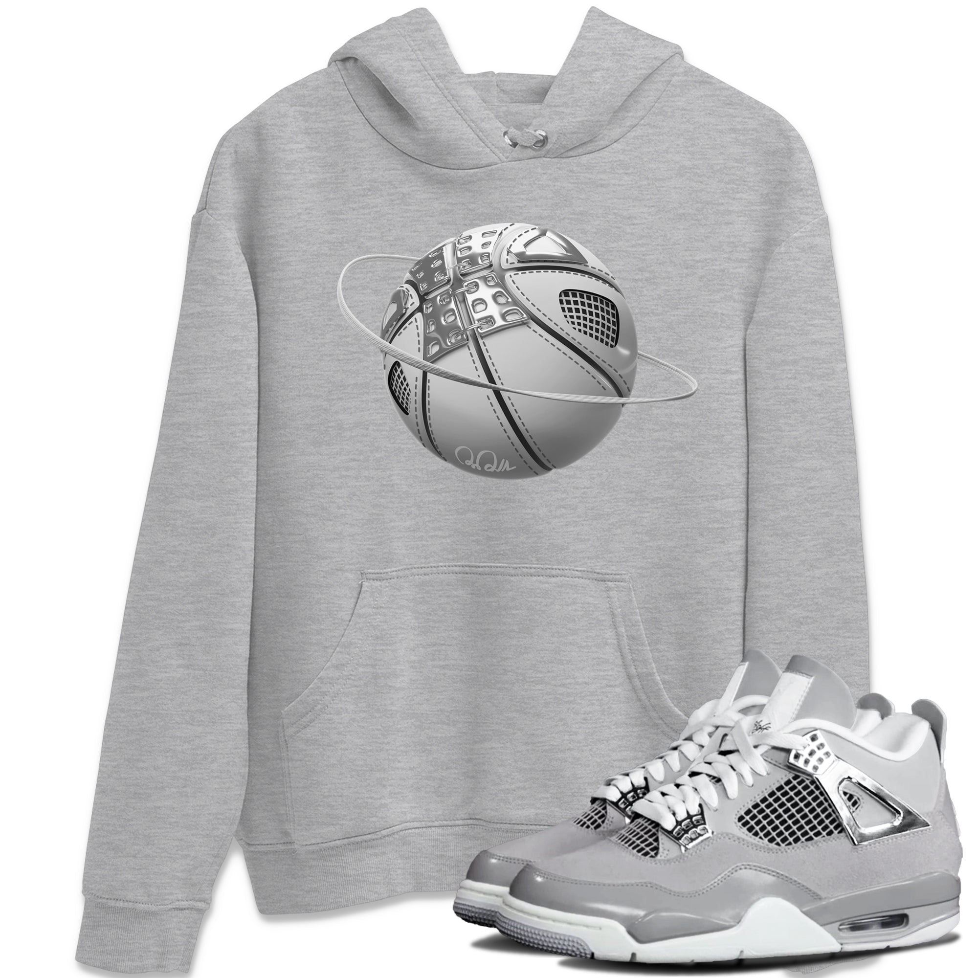 Basketball Planet snkmatch Tee - Air Jordan 4 Frozen Moments